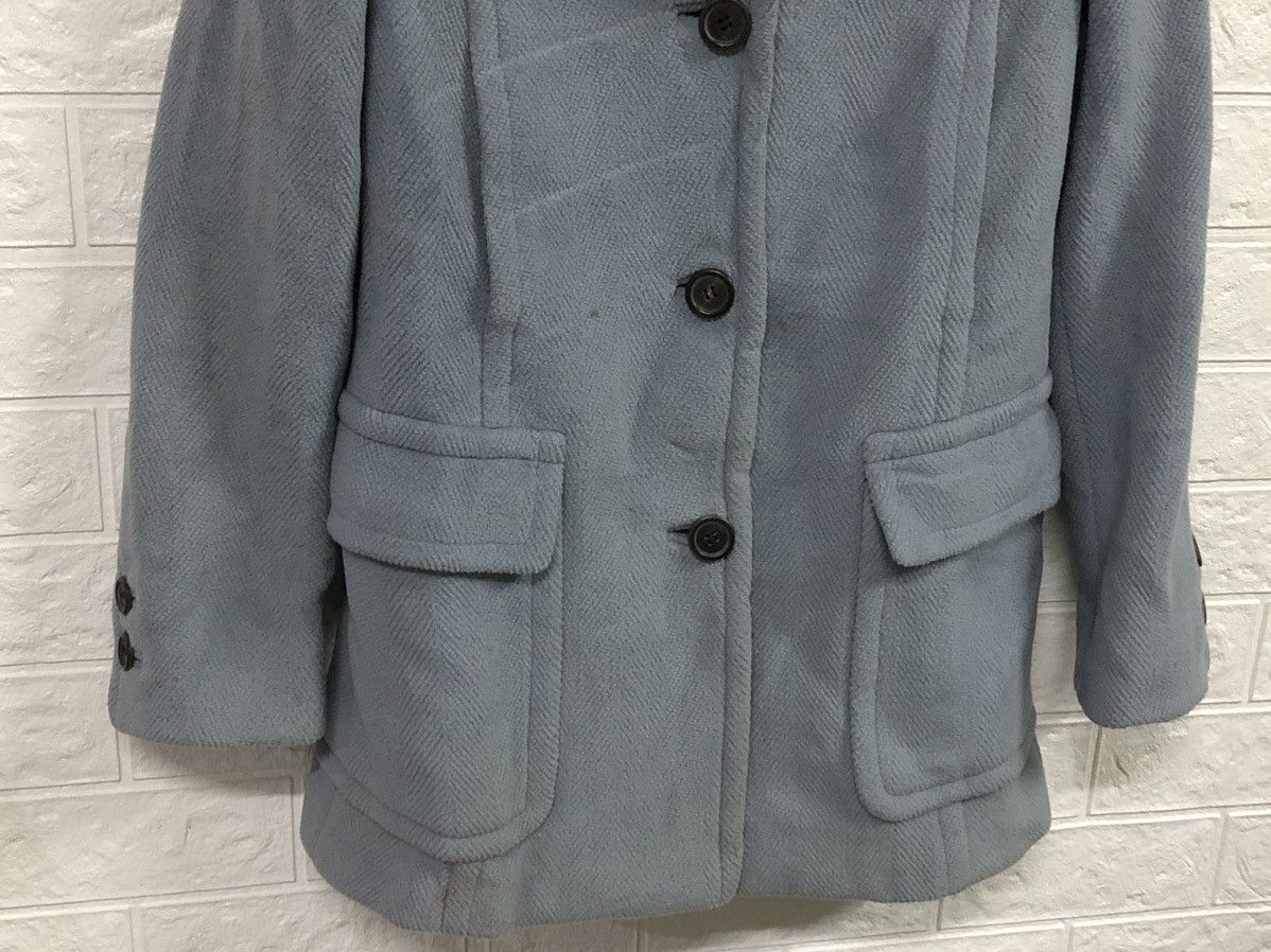 Prada Prada Wool dufflecoat Blue Size S / US 4 / IT 40 - 3 Thumbnail