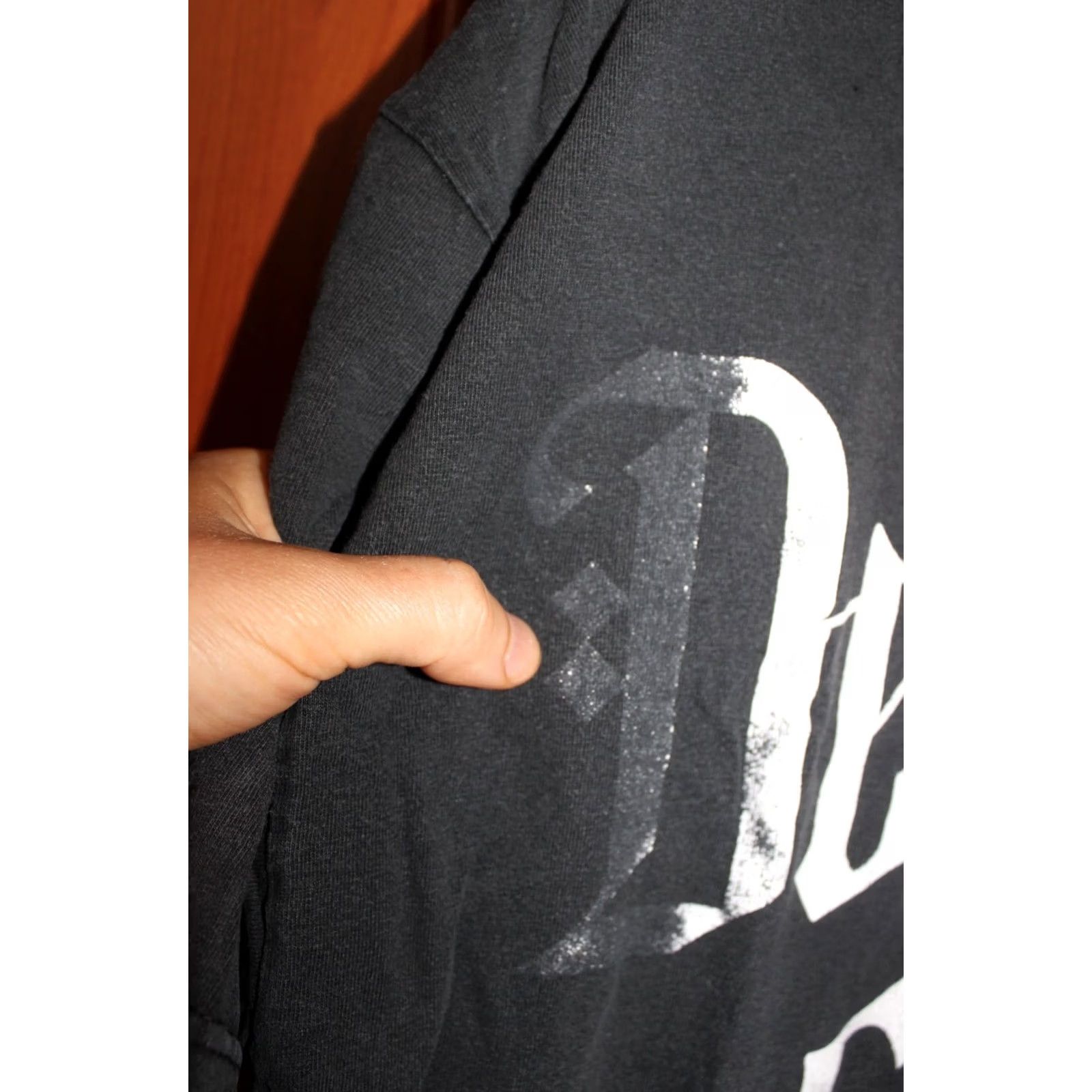 Vintage Vintage Delinquent Habit Tag triple A Short Sleeve Tee Shirt XL Black Unbranded Rock Unisex Adults Mens Womens Girls Boys Size US XL / EU 56 / 4 - 2 Thumbnail