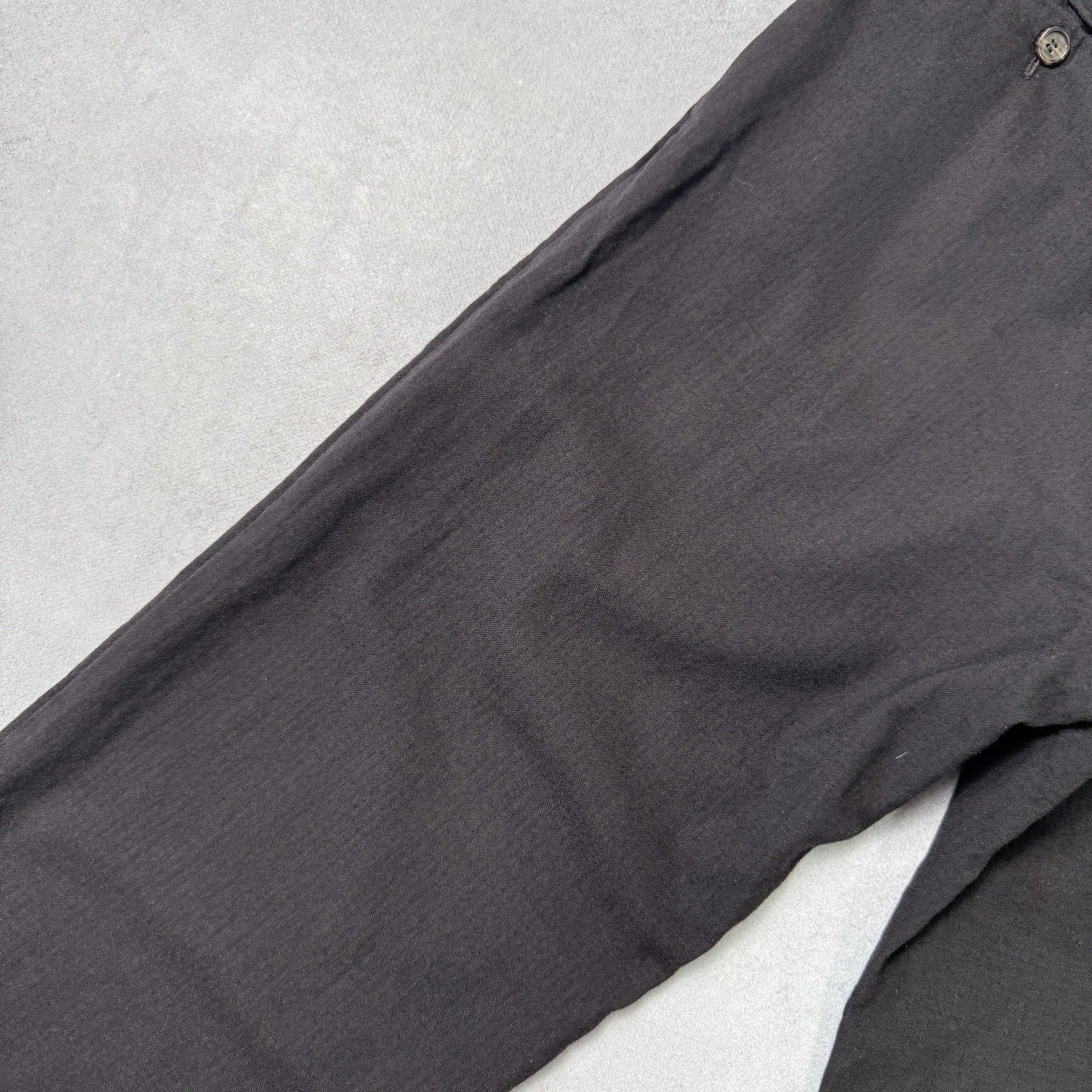 Gucci Vintage Men Gucci Wool Trousers Black Pants Size US 31 - 20 Thumbnail