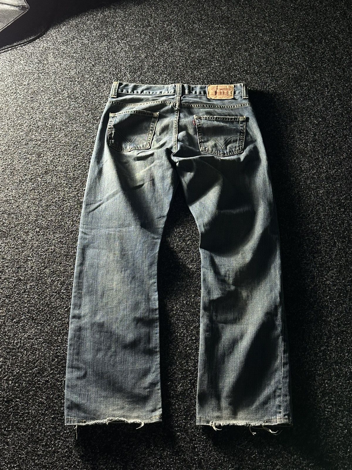 Levi's 🚨Vintage 90s Levi's 506 rare STYLE Blue Denim Jeans Size US 32 / EU 48 - 10 Thumbnail