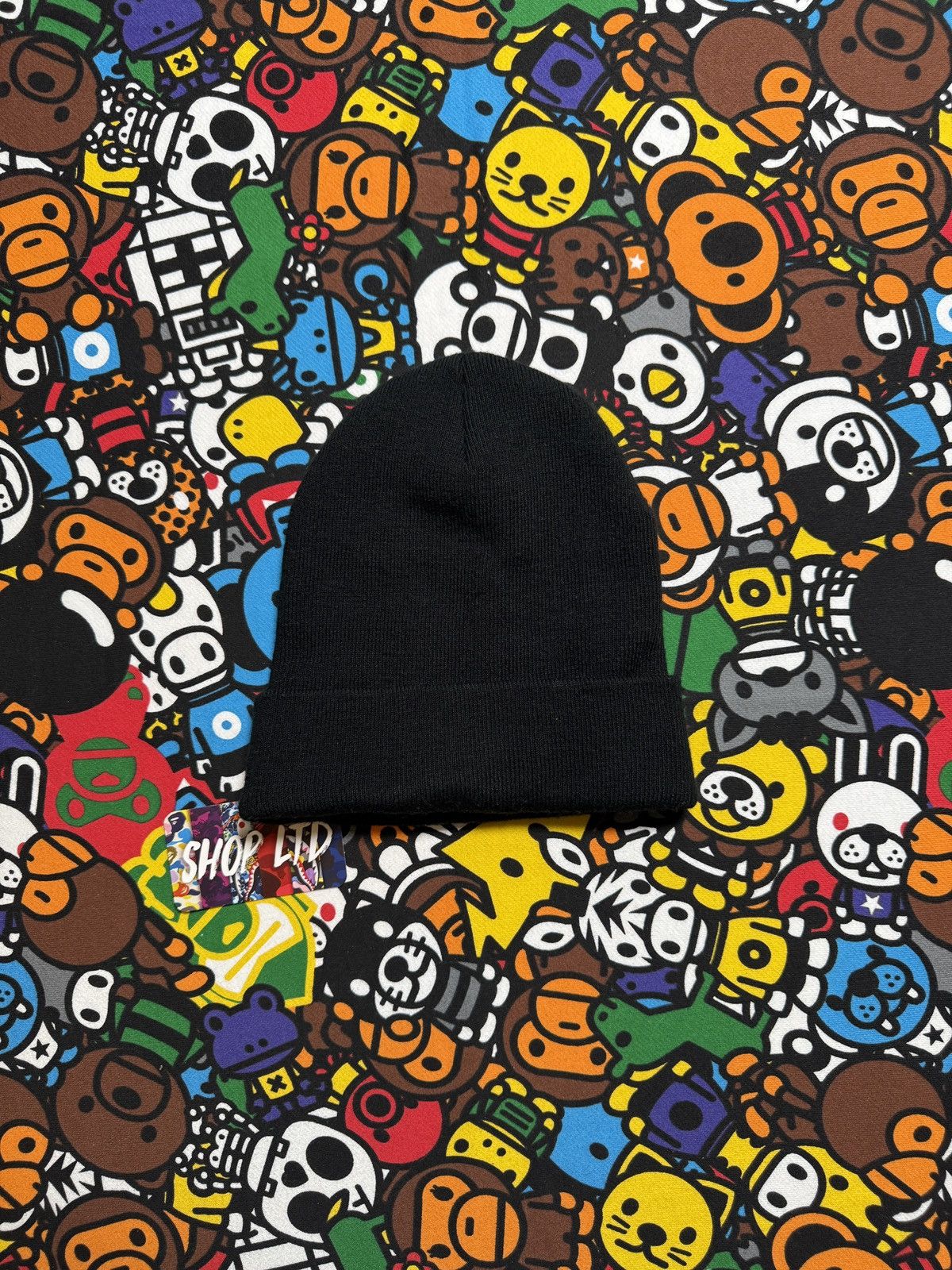 Chrome Hearts Chrome Hearts Black Script Logo Beanie Size ONE SIZE - 4 Thumbnail