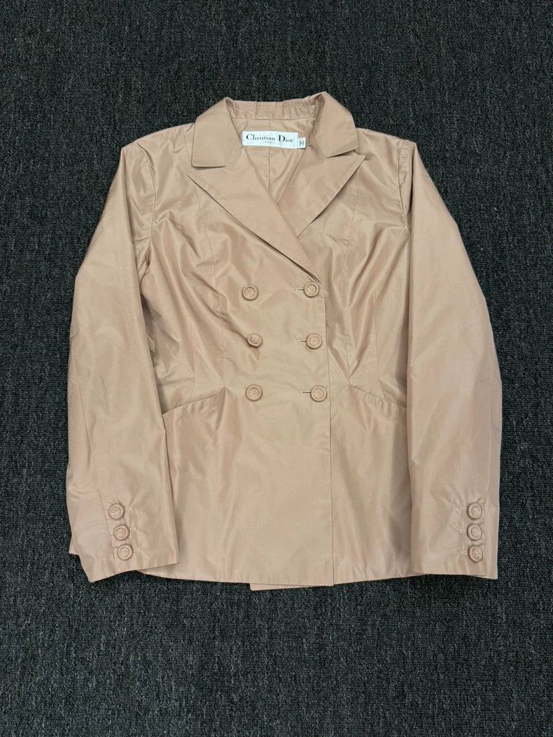 Dior Dior Lotus pink jacket double-breasted suit 2502-Nextarrow Size 36R - 1 Thumbnail