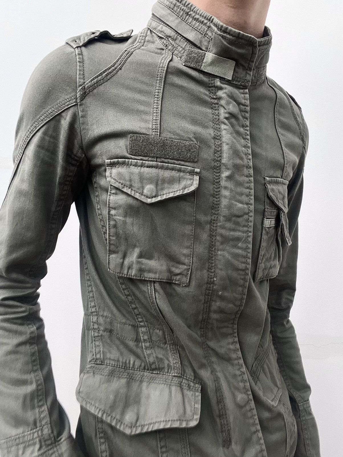 GOA 2000s G.O.A Avant-Garde Military Jacket Size US M / EU 48-50 / 2 - 5 Thumbnail