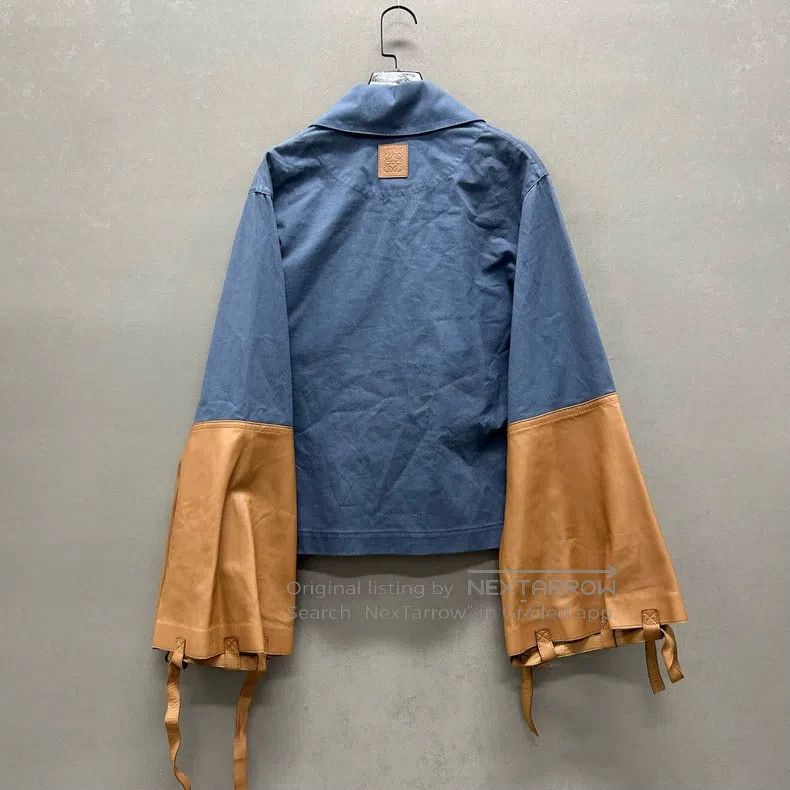 Loewe Loewe Leather Patched Jacket Size XXS / US 00 / IT 34 - 2 Thumbnail