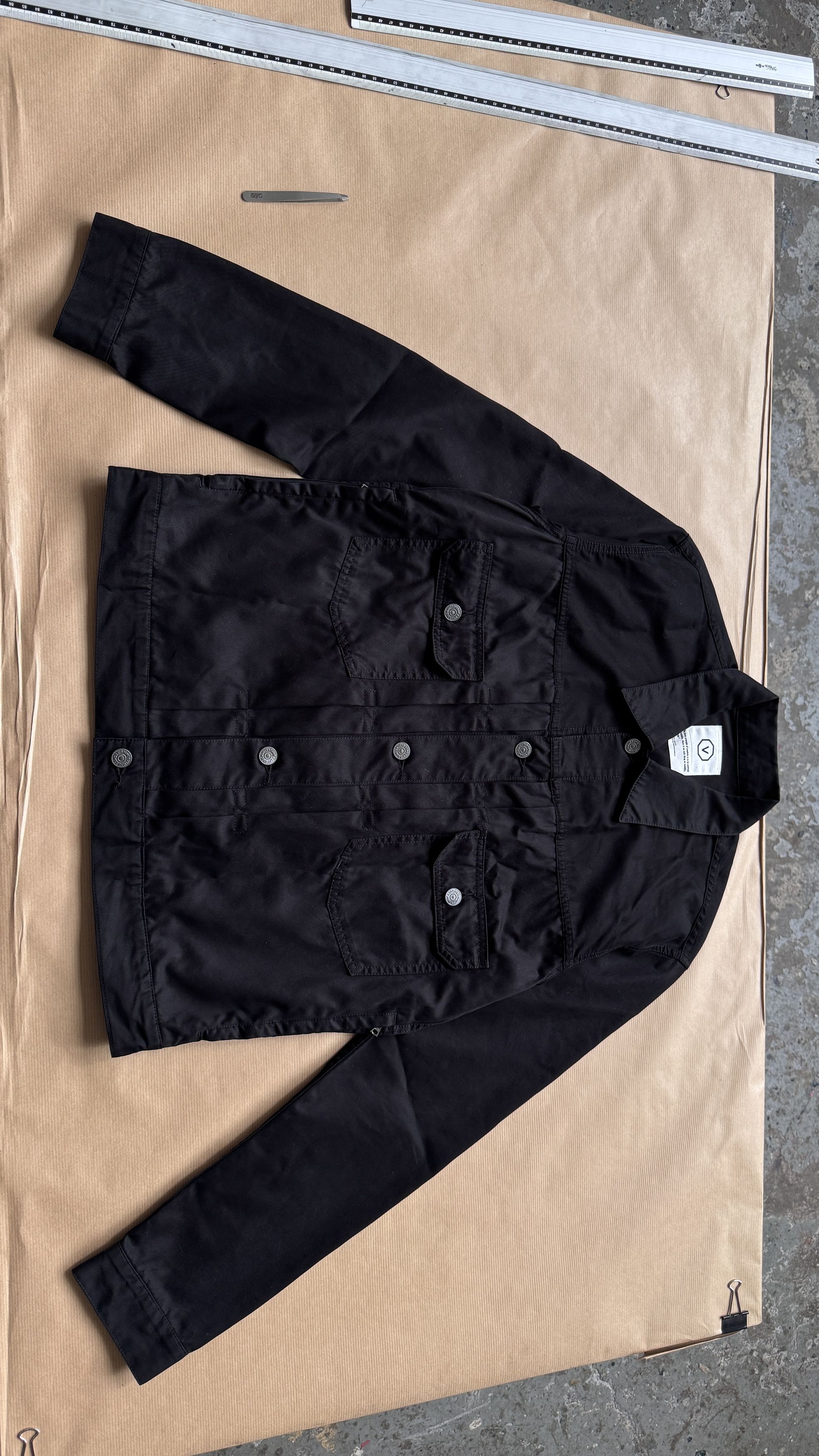 Visvim aa . L . 101 JKT . DEEP BLACK . MADE IN JAPAN Size US L / EU 52-54 / 3 - 1 Thumbnail