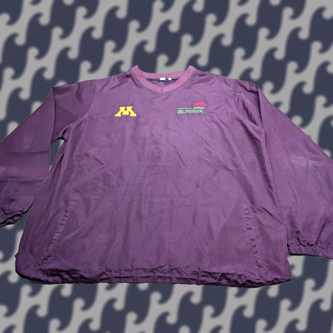 Vintage VINTAGE Minnesota Golden Gophers Mens 2XT Vantage Sweatshirt Pullover Long Sleeve Red Moisture Wicking Logo Size US XXL / EU 58 / 5 - 1 Thumbnail