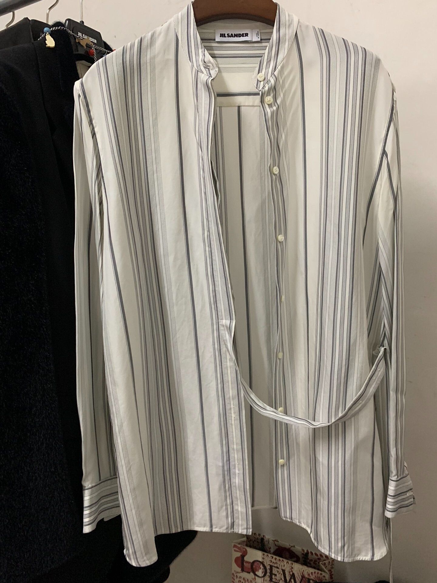 Jil Sander Jil Sander SS18 Striped Shirt Size S / US 4 / IT 40 - 1 Thumbnail