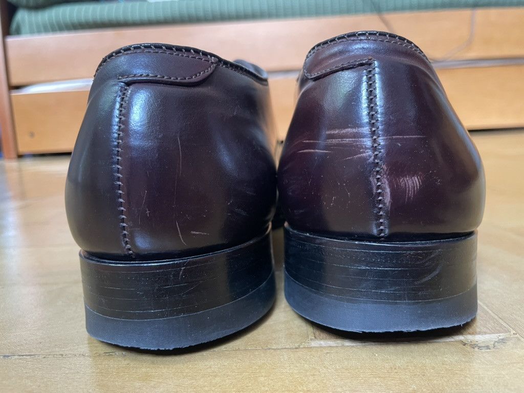 Alden Alden 56201 shoes, col 8 shell cordovan, modified last (8D) Size US 8 / EU 41 - 8 Thumbnail