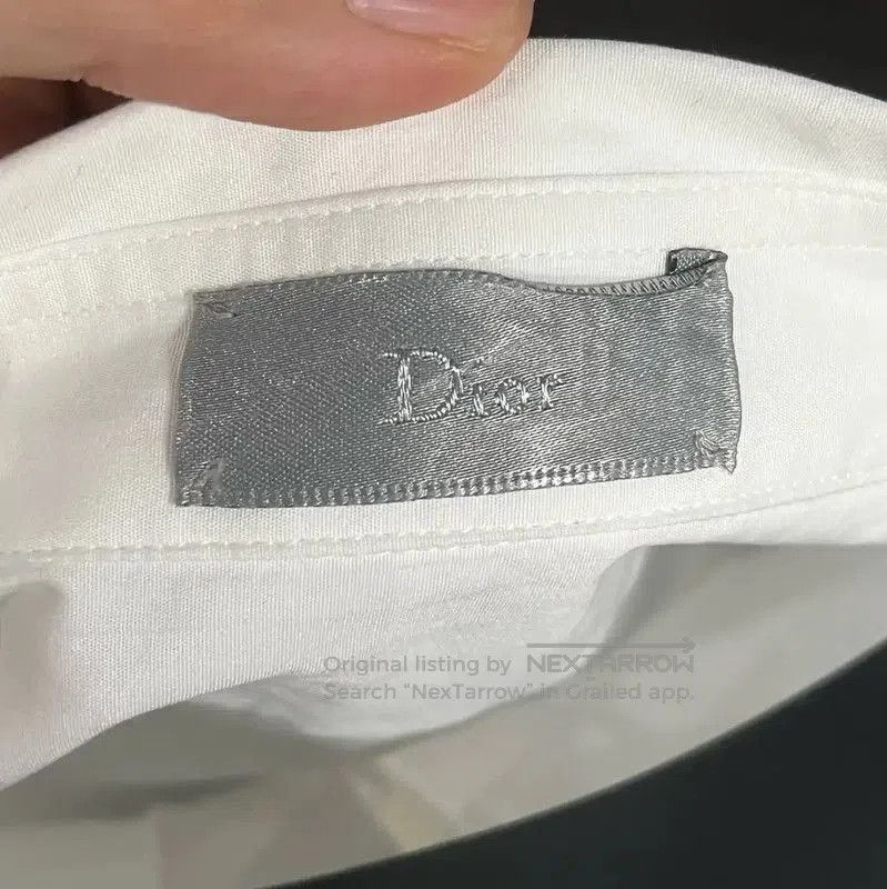 Dior Dior White Long Sleeve Men's Shirt . Size US M / EU 48-50 / 2 - 3 Thumbnail