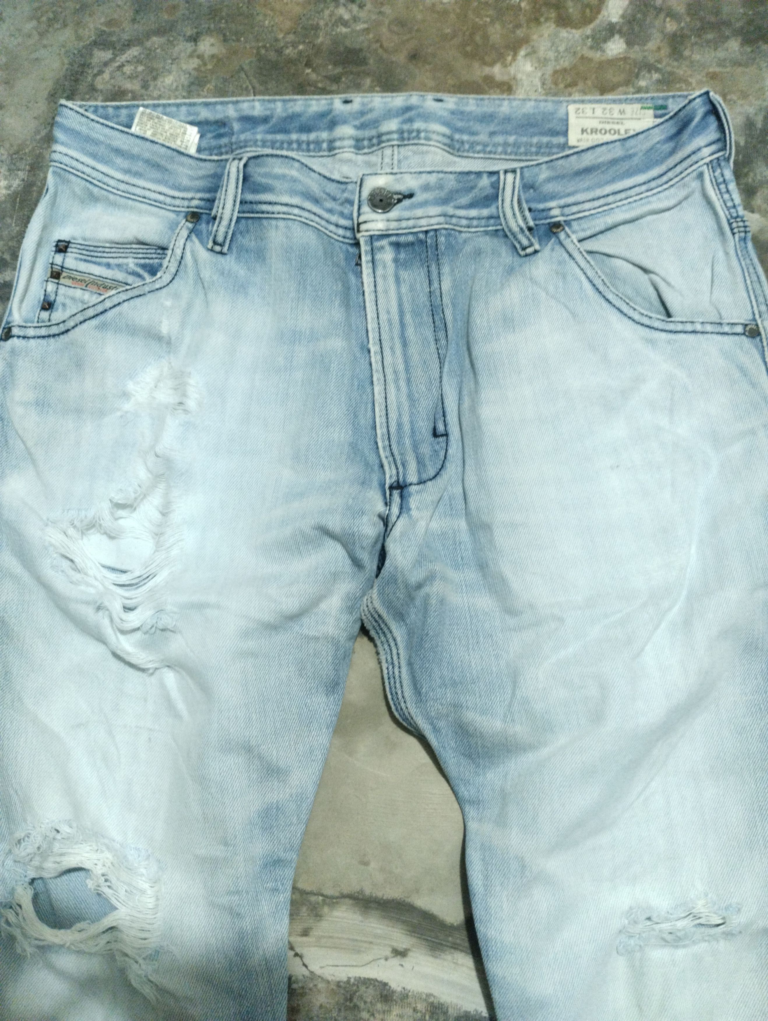 Diesel Diesel Industry ripped Denim Pants Size US 33 - 3 Thumbnail