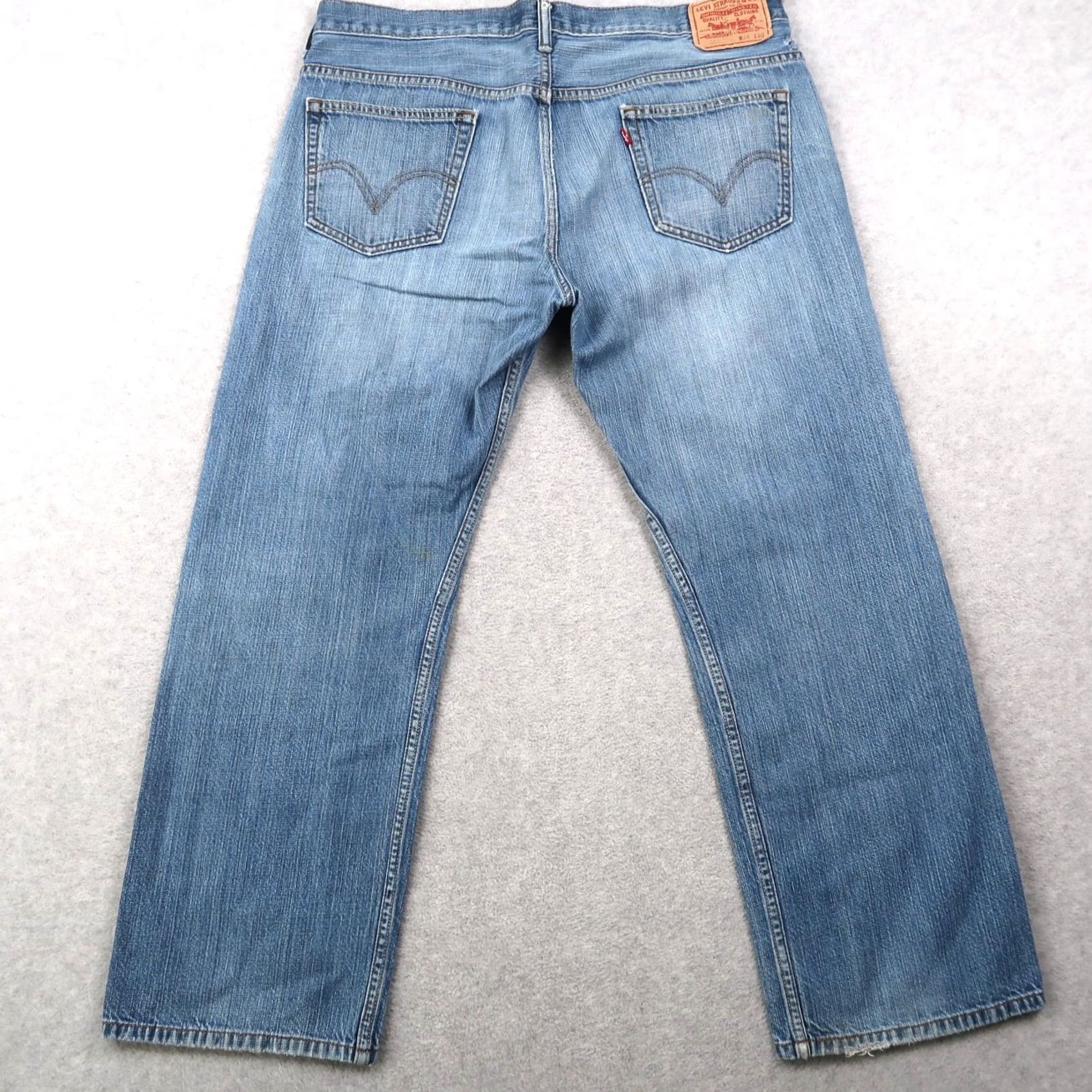 Levi's VINTAGE Levi's 569 Men Jeans Blue Denim Size 36x30 Loose Straight Relaxed Denim Jeans Men Blue 36 30 Levi's 569 Size US 36 / EU 52 - 2 Thumbnail