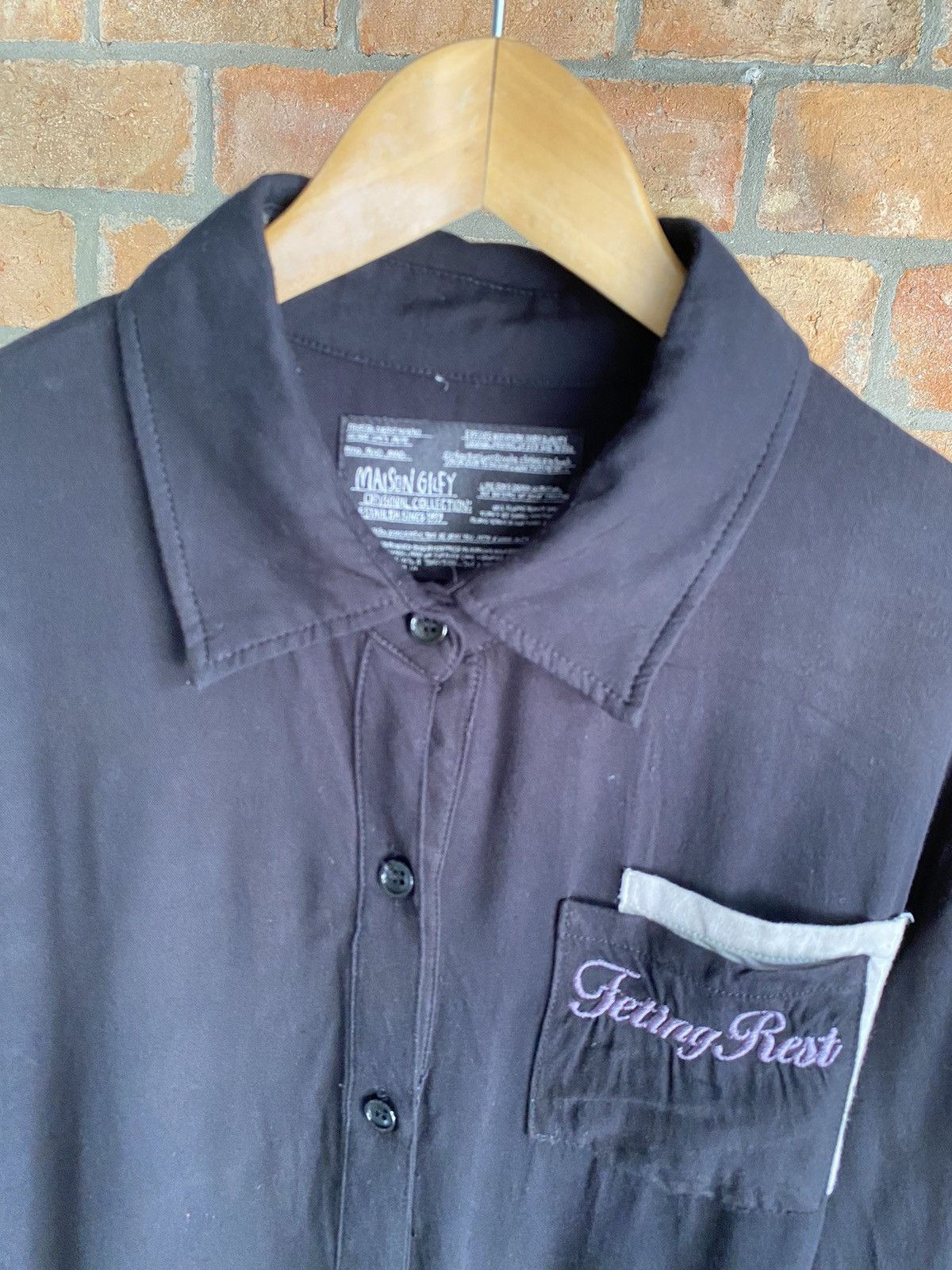 Japanese Brand Maison Gilfy Feting Rest shirt Size US L / EU 52-54 / 3 - 3 Thumbnail