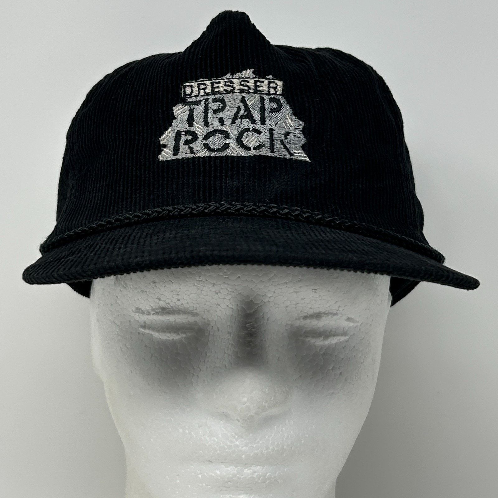 Vintage Vintage Dresser Trap Rock Hat Baseball Cap Wisconsin Black Size ONE SIZE - 2 Thumbnail