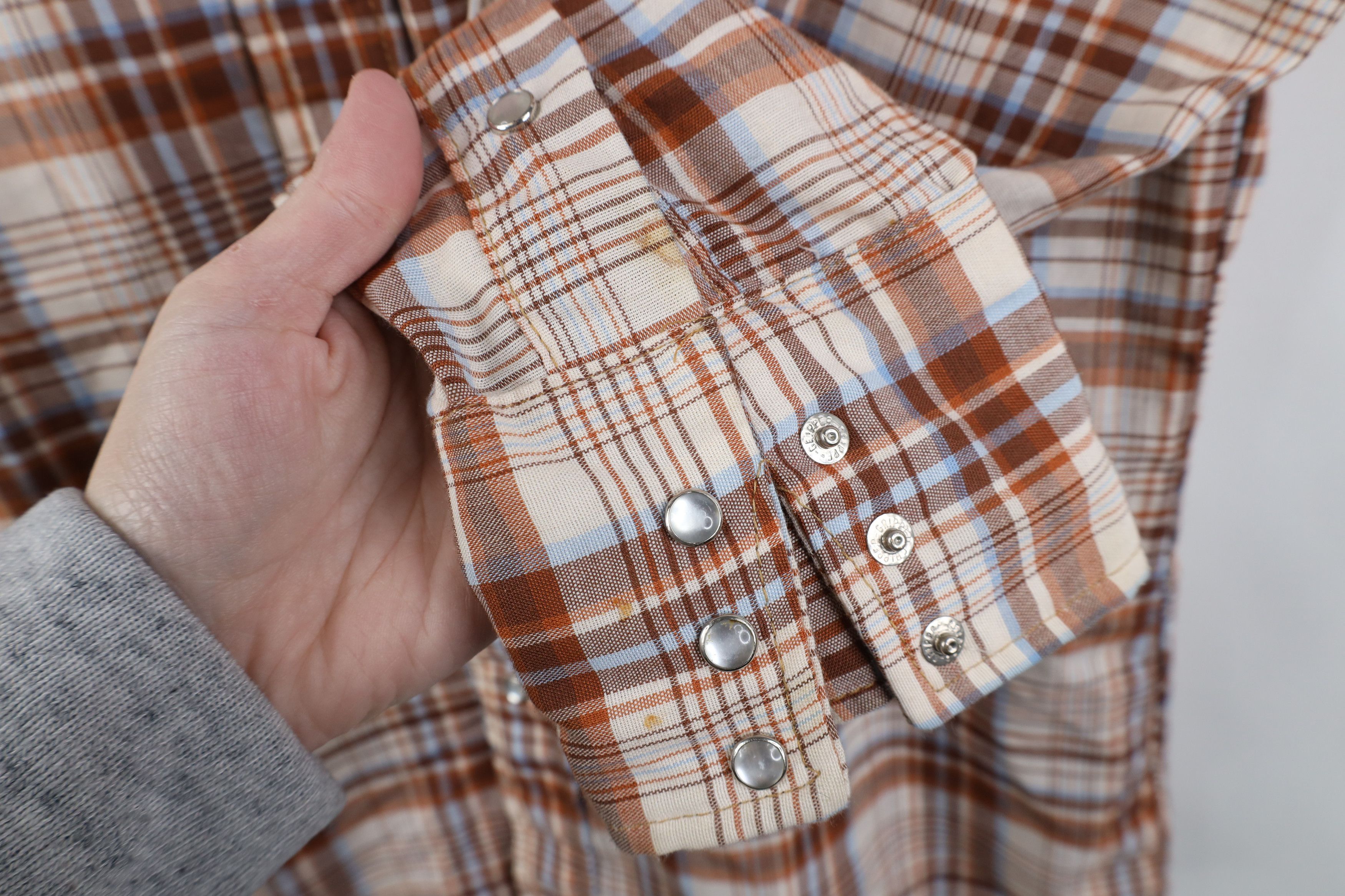 Vintage Vintage 60s 70s Big Mac Peal Snap Button Shirt Plaid USA Size US M / EU 48-50 / 2 - 5 Thumbnail