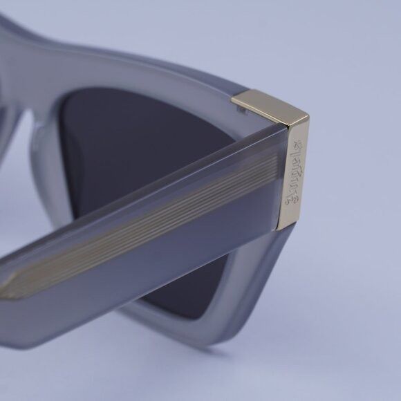 Palm Angels Palm Angels PERI099 HOLLYWOOD 0907 Sunglasses Grey Cat Eye Size ONE SIZE - 10 Thumbnail