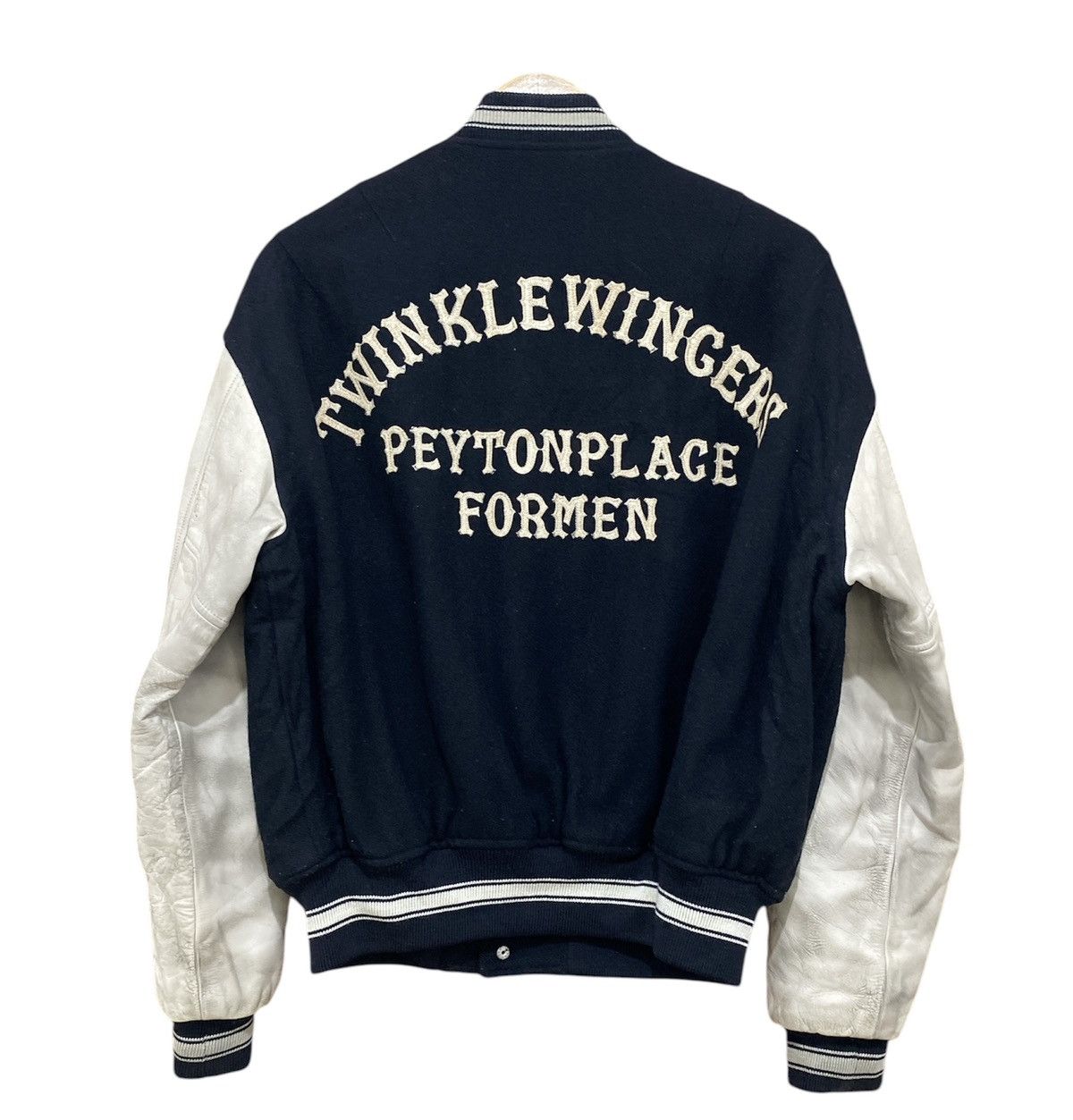 PPFM PPFM Wool Sleeve Leather Varsity Made Japan Size US M / EU 48-50 / 2 - 1 Thumbnail