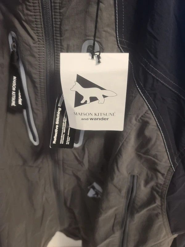 And Wander × Maison Kitsune And Wander Maison Kitsune Hooded Jacket Black Size US L / EU 52-54 / 3 - 5 Thumbnail