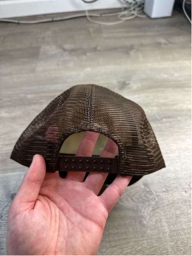 Other Vintage Montgomery Trucker Hat Cap Brown One Size Size ONE SIZE - 4 Thumbnail