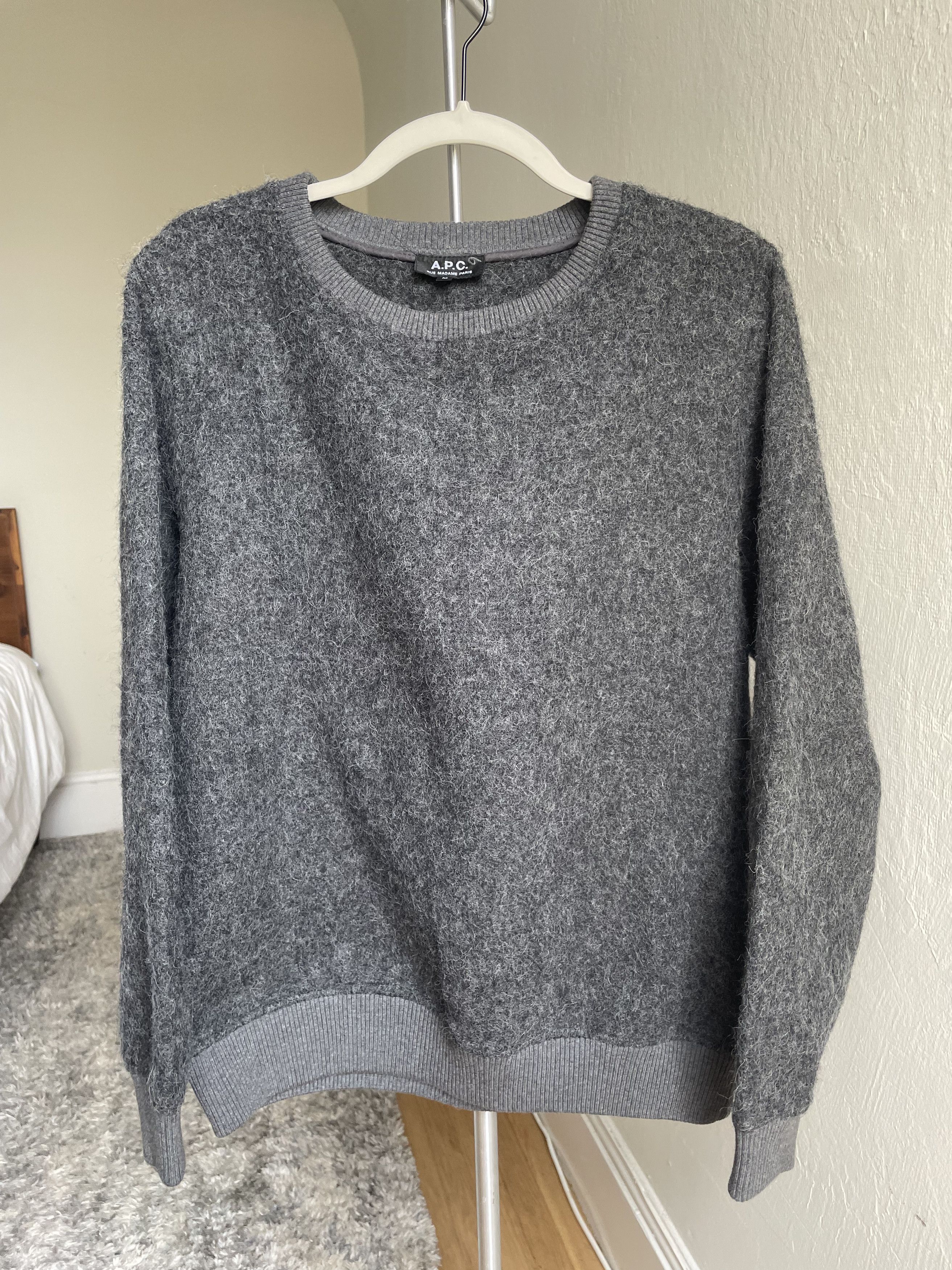 A.P.C. A.P.C. Men's Alpaca Wool Sweater Size US M / EU 48-50 / 2 - 1 Thumbnail