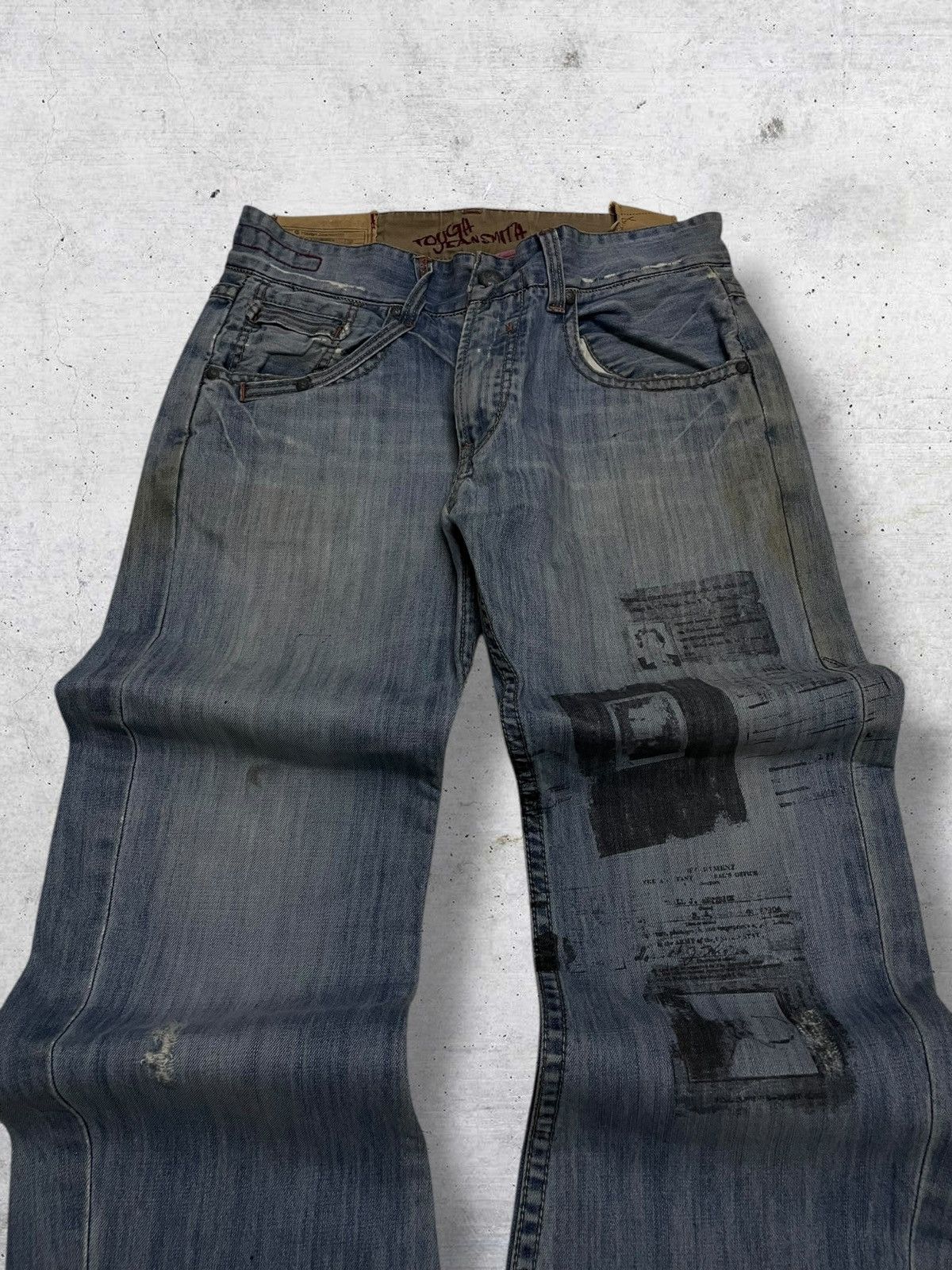 Japanese Brand VINTAGE TOUGH OG JAPAN CRAFTED RARE FIND SERIAL KILLER DENIM Size US 34 / EU 50 - 4 Thumbnail