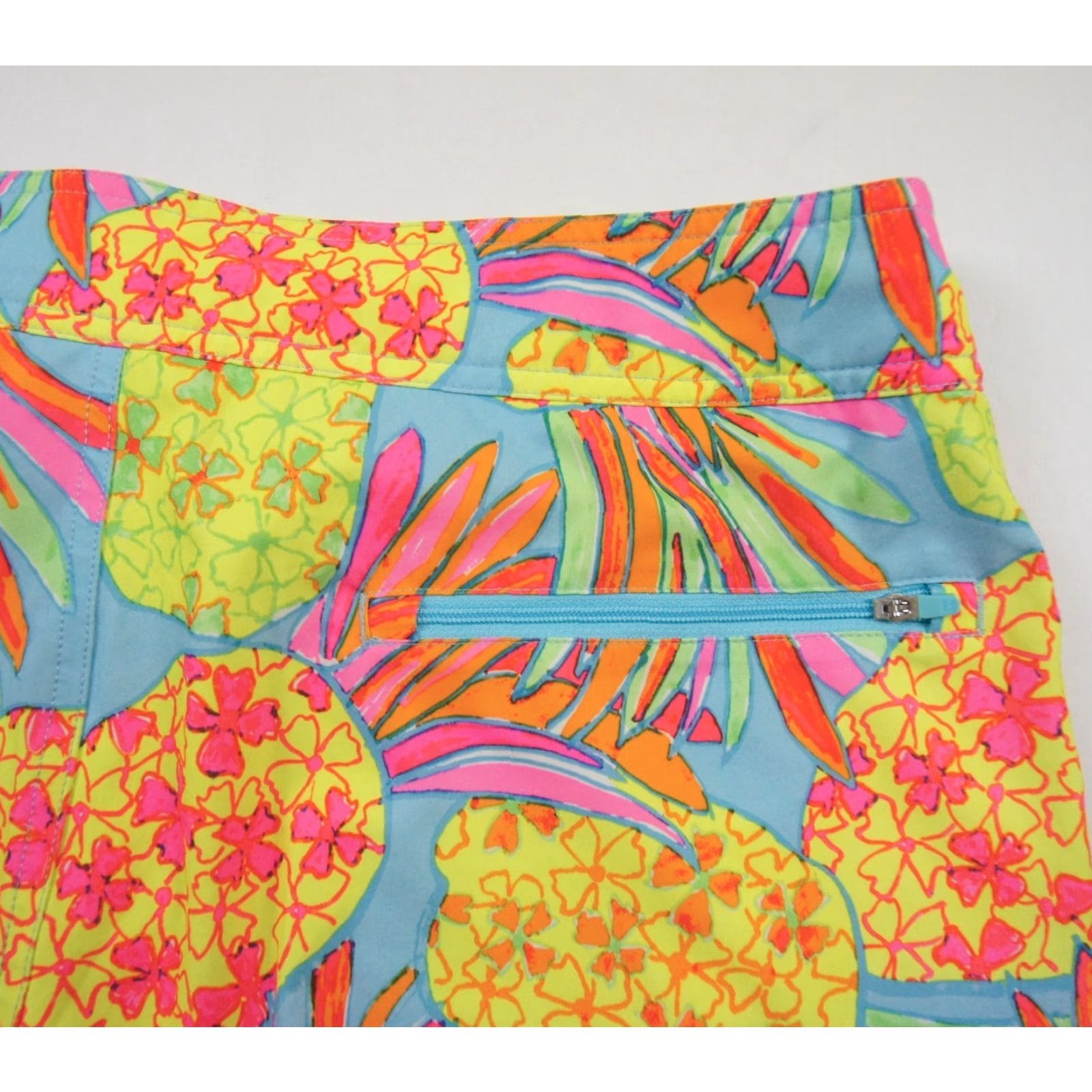 Chubbies Chubbies Men’s Swim Shorts Bottom M Pineapple Printed? Solid Multicolor Stretch Lined Beach Outdoor 90s? Lifeguard Surfing Mens Size US 31 - 6 Thumbnail