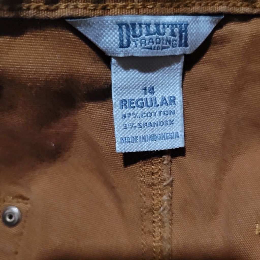 Duluth Trading Company Duluth Flex Fire Hose Wide-Leg Crop Pants Size 14 Waist 34 Size 36" / US 14 / IT 50 - 8 Thumbnail