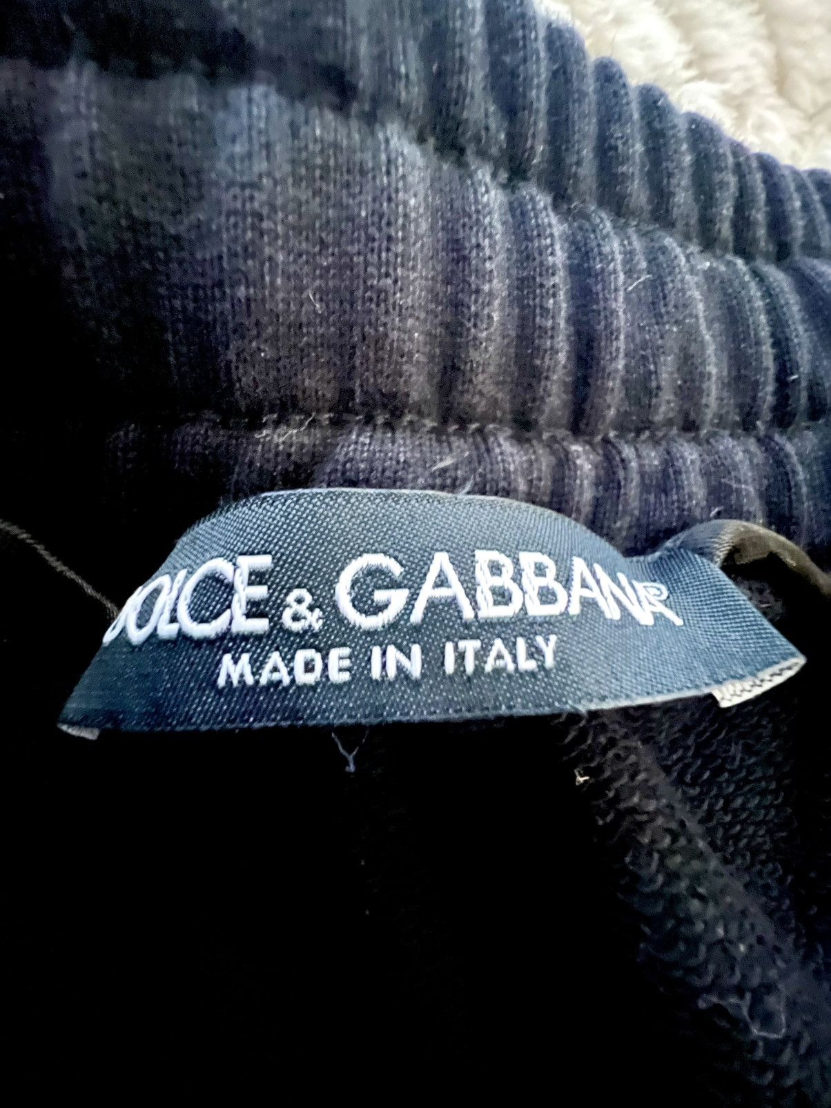 Dolce & Gabbana Dolce & Gabbana D&G Black Sweatpants With Silver Hardware Size US 30 / EU 46 - 4 Thumbnail