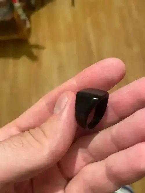 Other Black Square Classic Ring Size ONE SIZE - 2 Thumbnail
