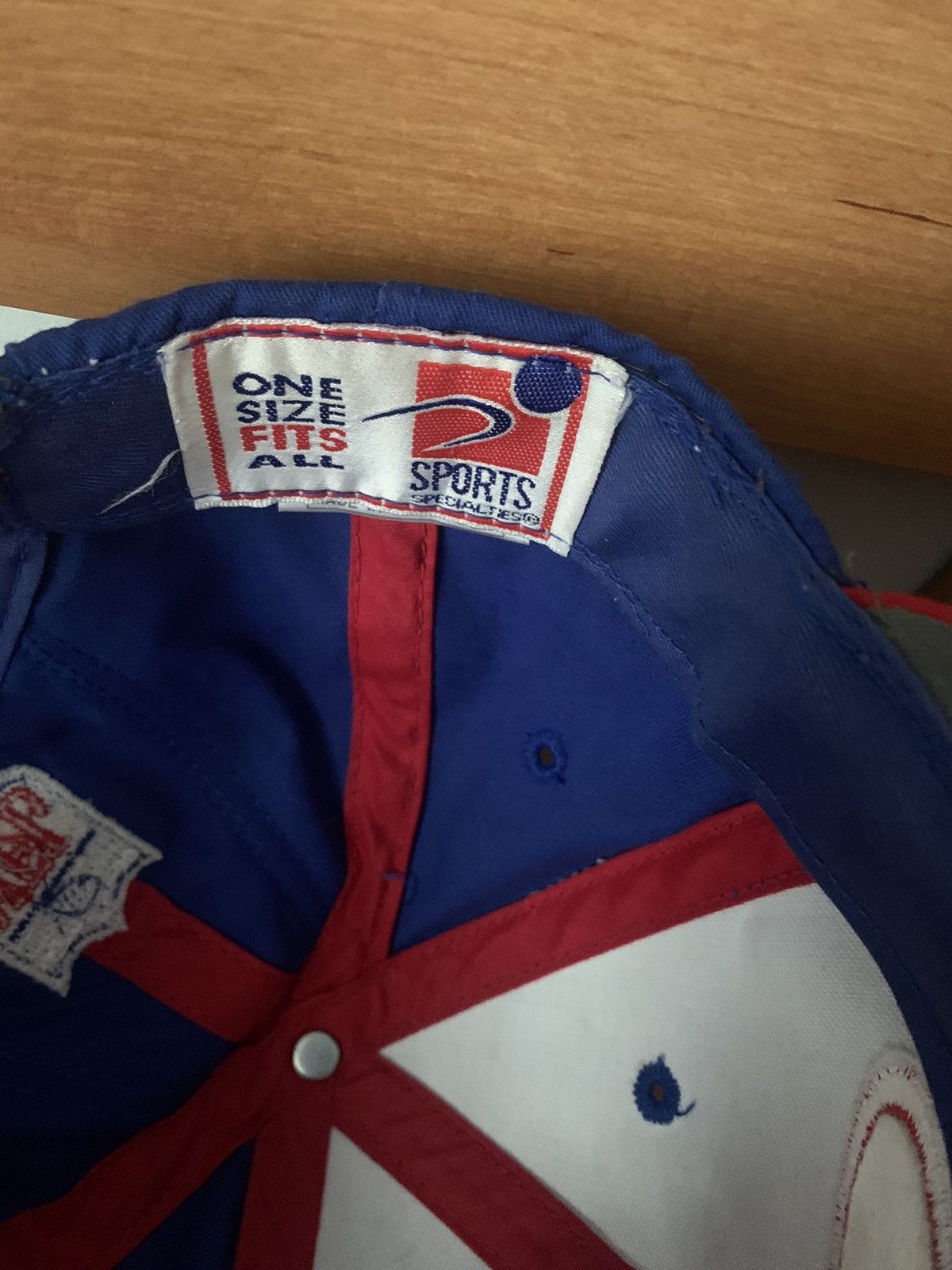 NFL × Sports Specialties × Vintage 90s Vintage Sports Specialties NFL New York Giants Cap Size ONE SIZE - 5 Thumbnail