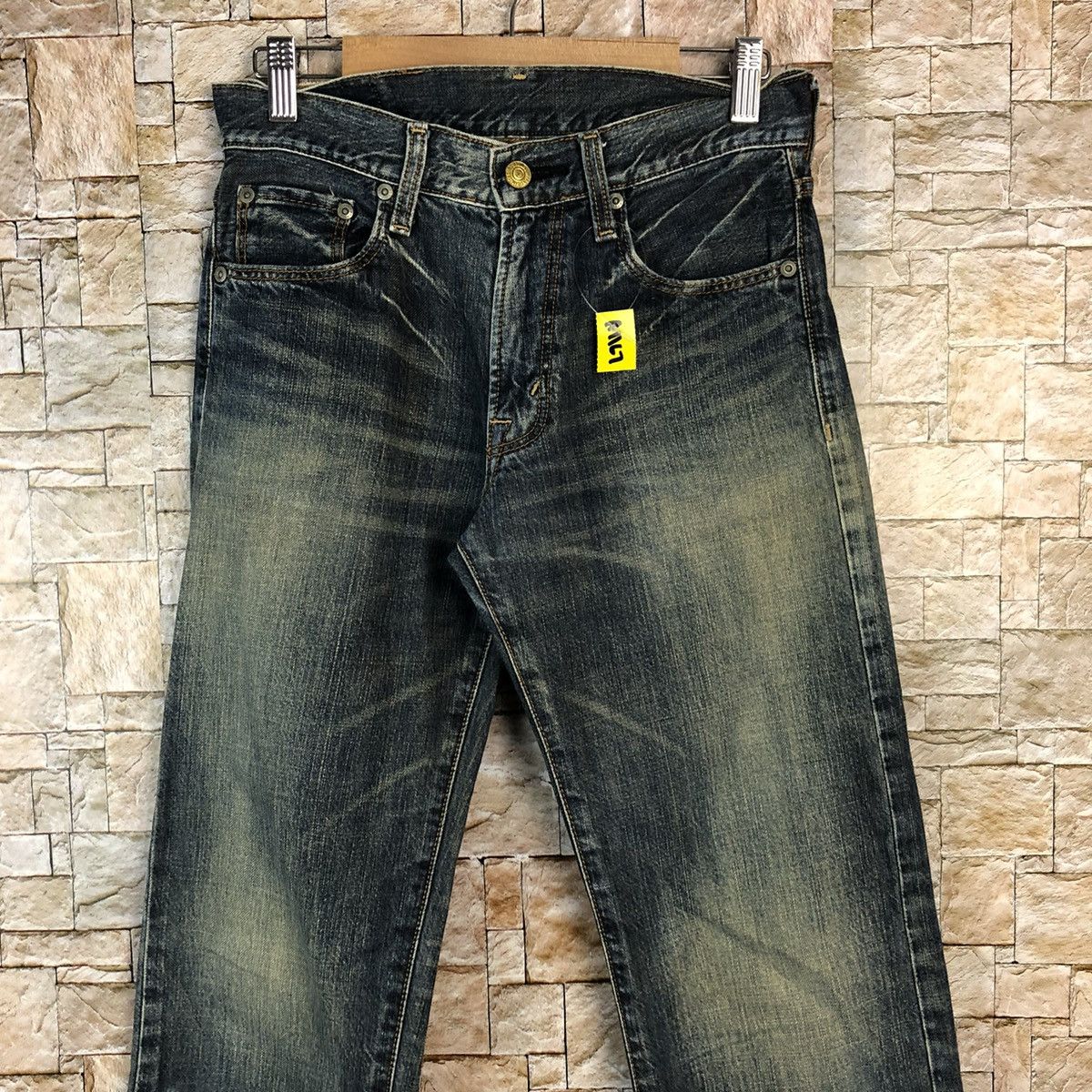 Japanese Brand BobSon vintage Blue Denim Pants #A1167 Size US 27 - 5 Thumbnail