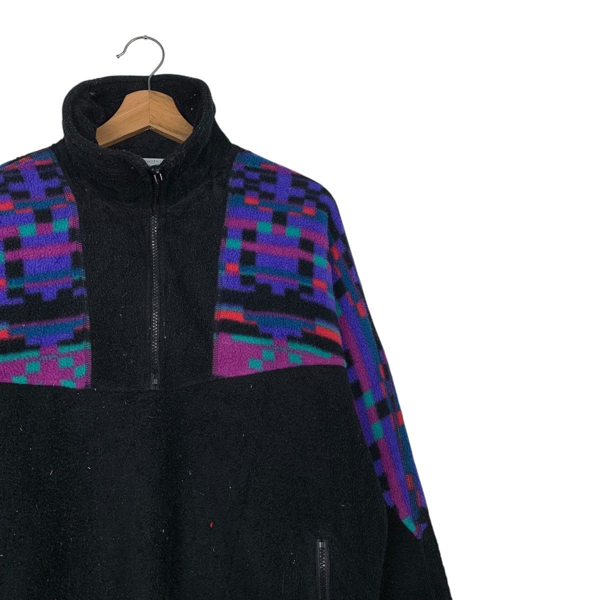 Columbia Vintage 80s Columbia Quarter Zip Fleece Sweater Size US M / EU 48-50 / 2 - 5 Thumbnail