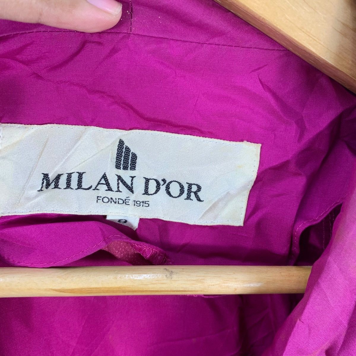 Vintage Vintage 70s MILAN D’OR ITALY Double Breasted Peacoat Jacket Size XXL / US 16-18 / IT 52-54 - 7 Thumbnail