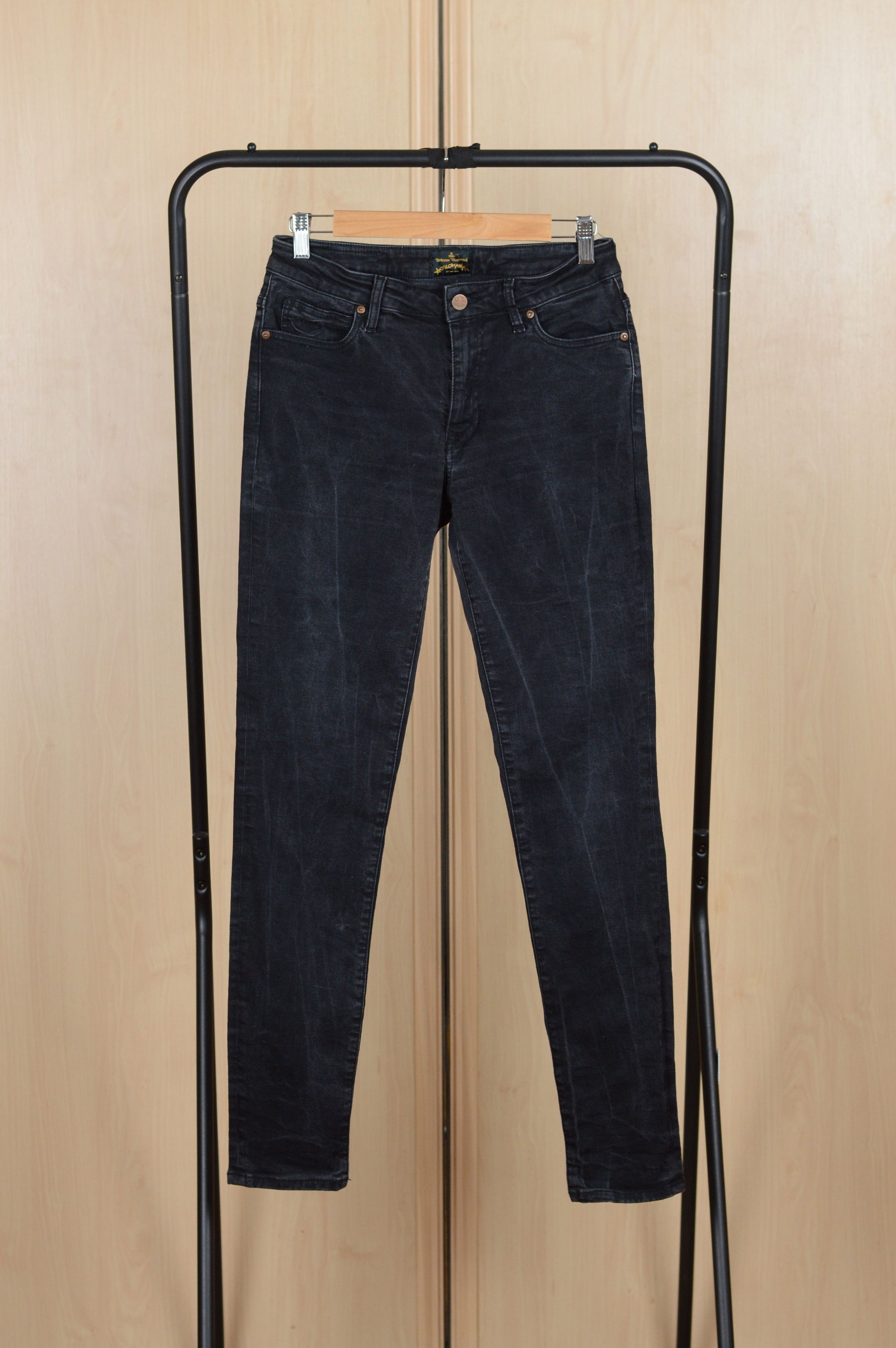 Vivienne Westwood Vivienne Westwood Anglomania Smoky Black Jeans Size US 30 / EU 46 - 1 Thumbnail
