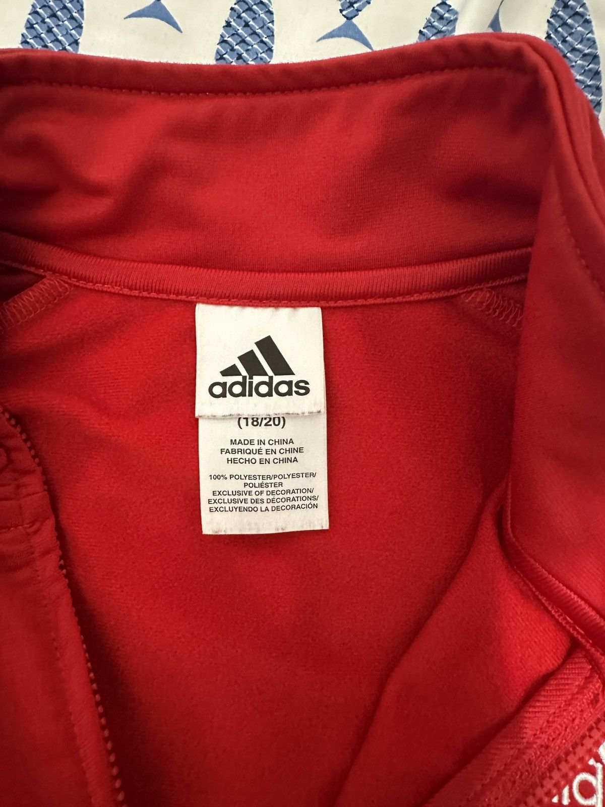 Adidas Adidas Red Zip Up Hoodie Size US S / EU 44-46 / 1 - 4 Thumbnail