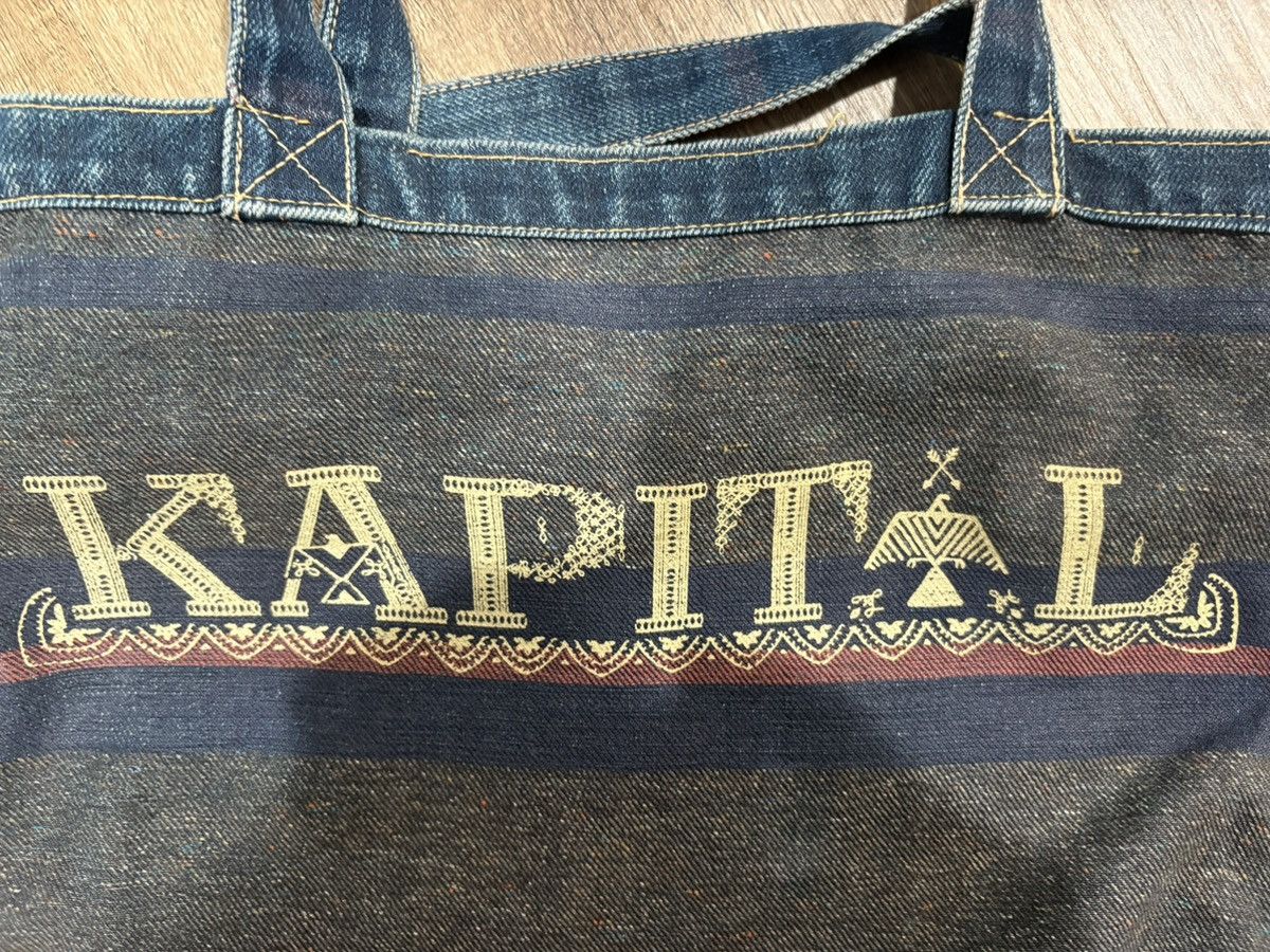 Kapital Kapital reversible Denim Tote Size ONE SIZE - 7 Thumbnail