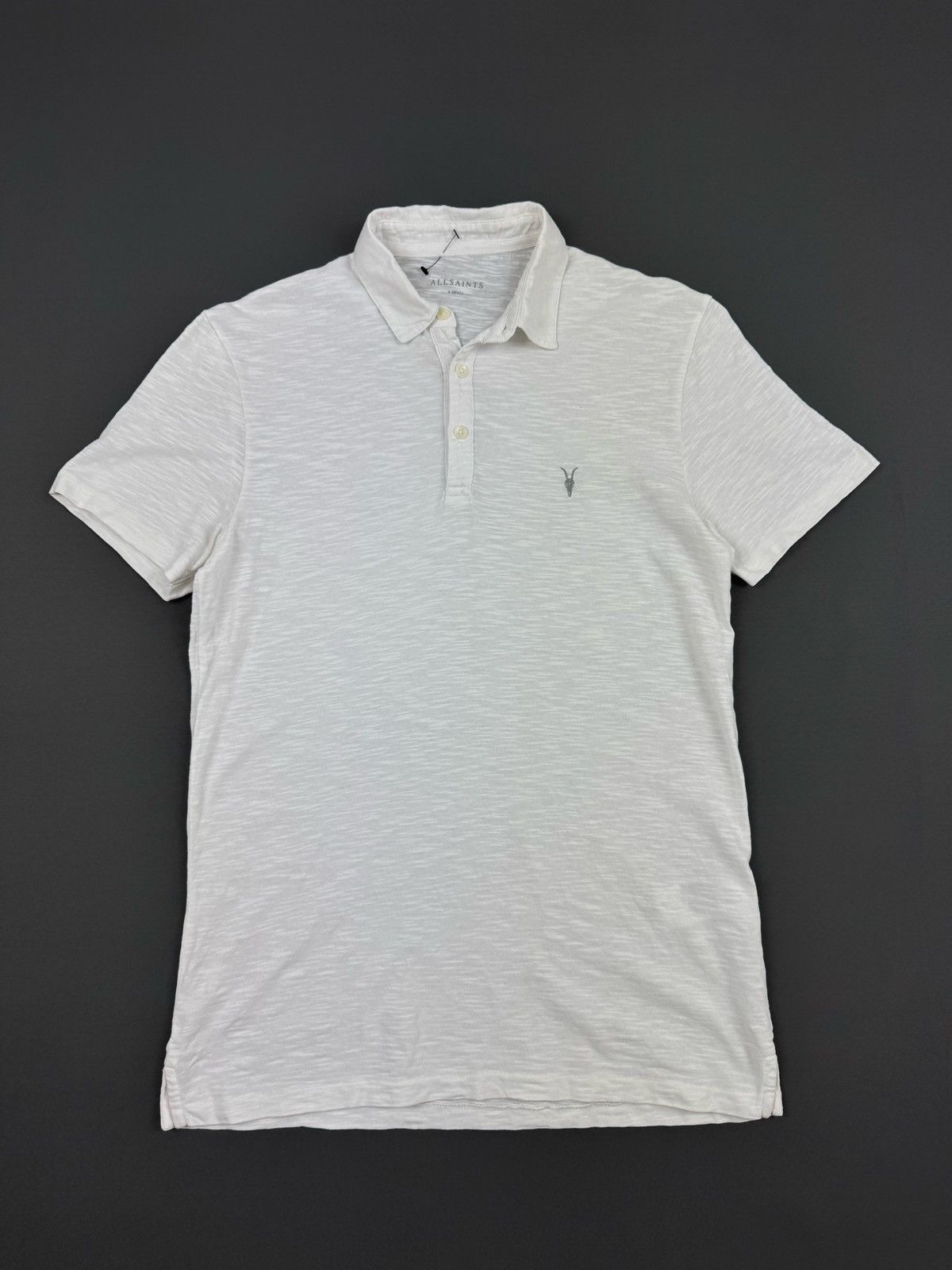Allsaints AllSaints Basic White Soul Polo Size US XS / EU 42 / 0 - 1 Thumbnail