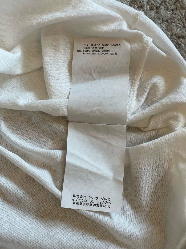 Saint Laurent Paris Saint Laurent ParisWhite Dinosaur Print Short Sleeve 2504 Size US M / EU 48-50 / 2 - 6 Thumbnail