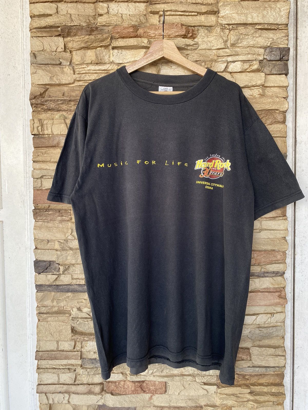 Vintage 🔥 Rare 90s Vintage Hard Rock Cafe Tour 30 Years Anniversary Size US L / EU 52-54 / 3 - 2 Thumbnail