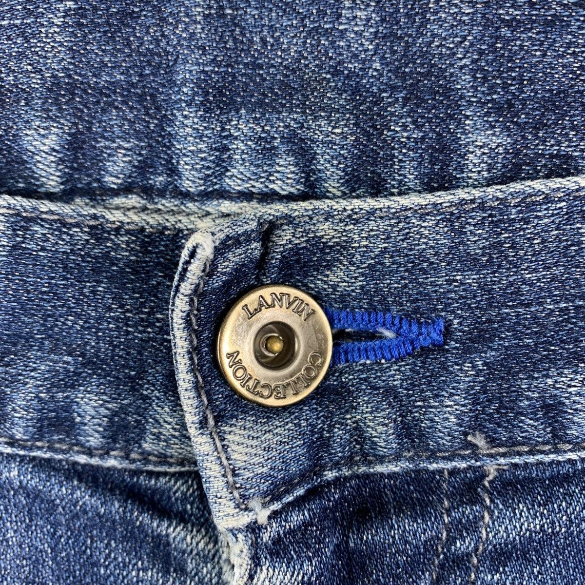 Designer × Lanvin LANVIN SLim fit blue jeans Size US 32 / EU 48 - 5 Thumbnail