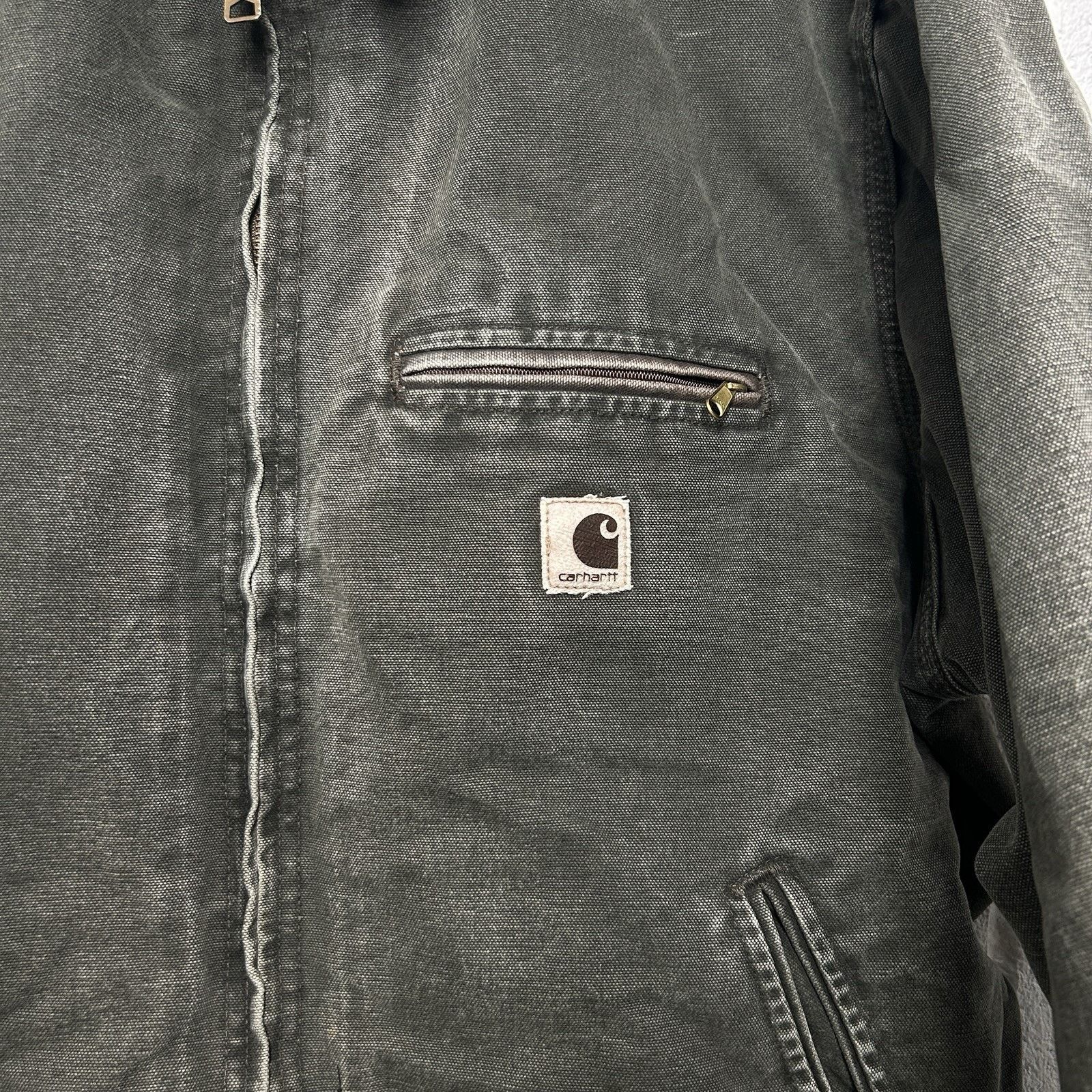Carhartt Vintage Carhartt Blanket-Lined Detroit Jacket “Moss” J97 Size US L / EU 52-54 / 3 - 4 Thumbnail