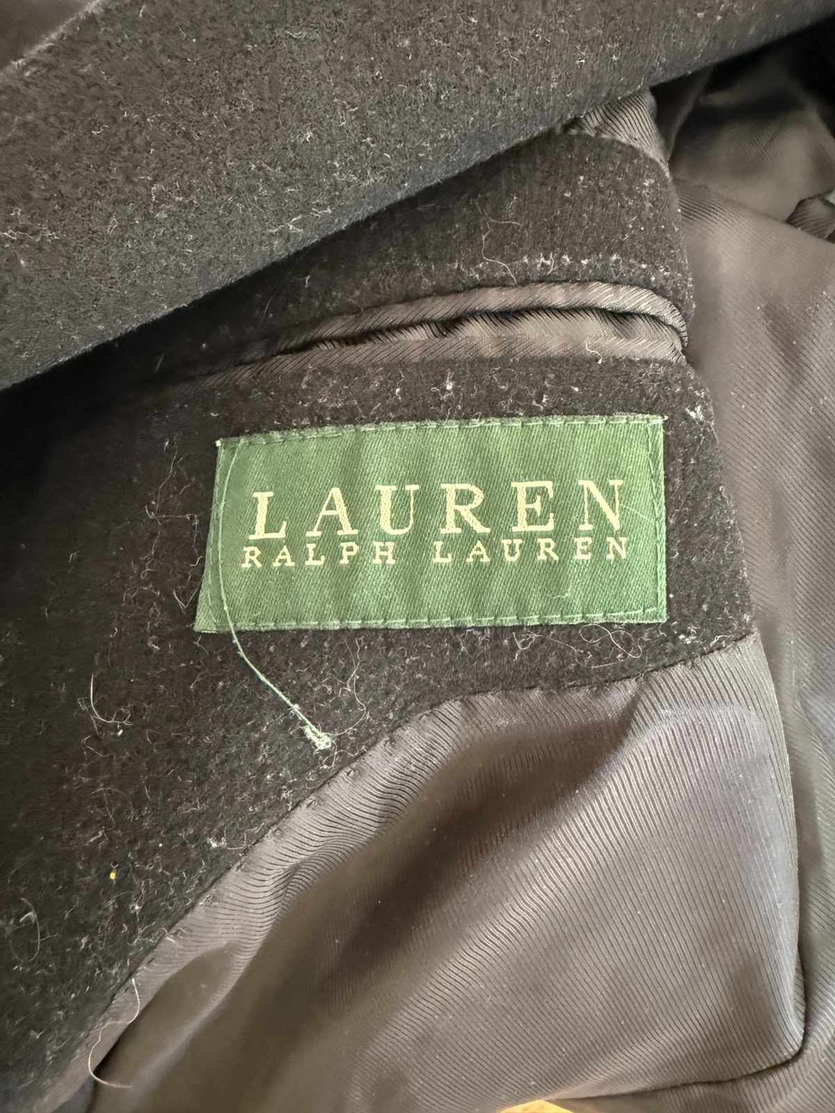 Lauren Ralph Lauren Lauren Ralph Lauren Cashmere Wool Blend Overcoat Size US L / EU 52-54 / 3 - 3 Thumbnail