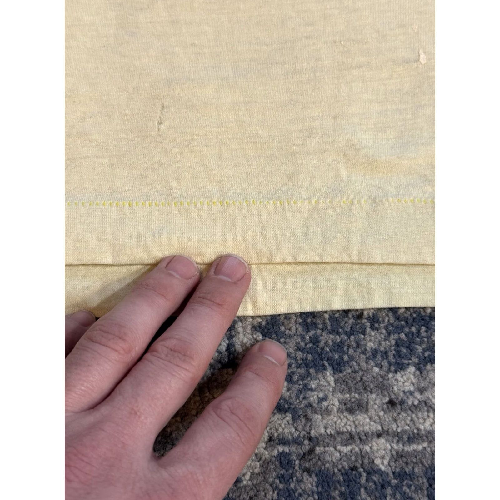 Vintage VINTAGE 70s Kashong T Shirt Yellow L Geneva New York Finger Lakes Mens Size US L / EU 52-54 / 3 - 6 Thumbnail