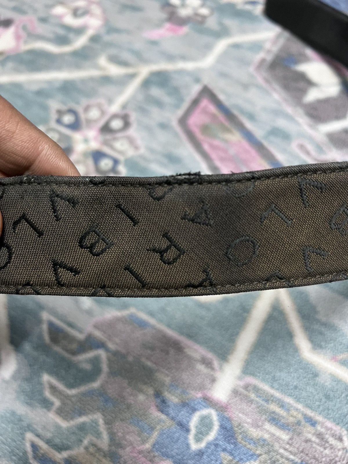 Bvlgari BVLGARI MADE ITALI LEATHER BELT Size 32 - 6 Thumbnail