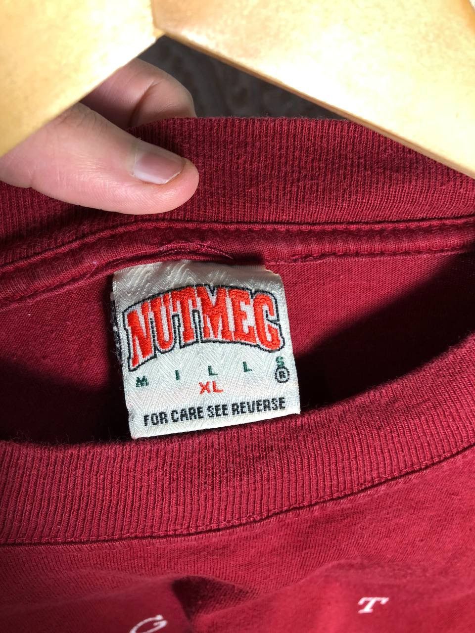 Nutmeg × Vintage VERY RARE NUTMEG MIGHTY DUCKS 1993 T-SHIRT HOCKEY RETRO Y2K Size US XL / EU 56 / 4 - 5 Thumbnail