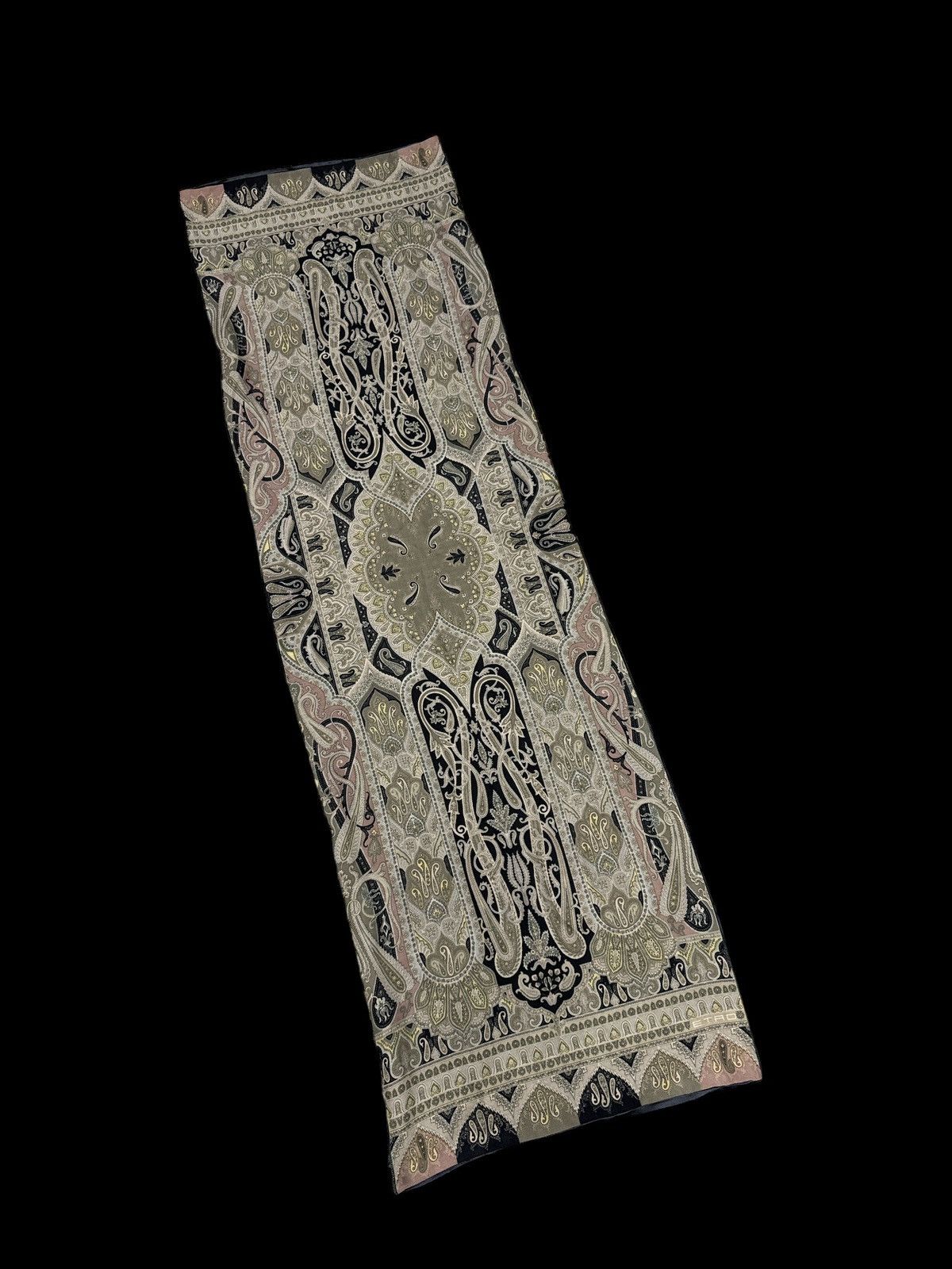 Etro PAISLEY ETRO COLORBLOCK SILK SCARF Size ONE SIZE - 1 Thumbnail