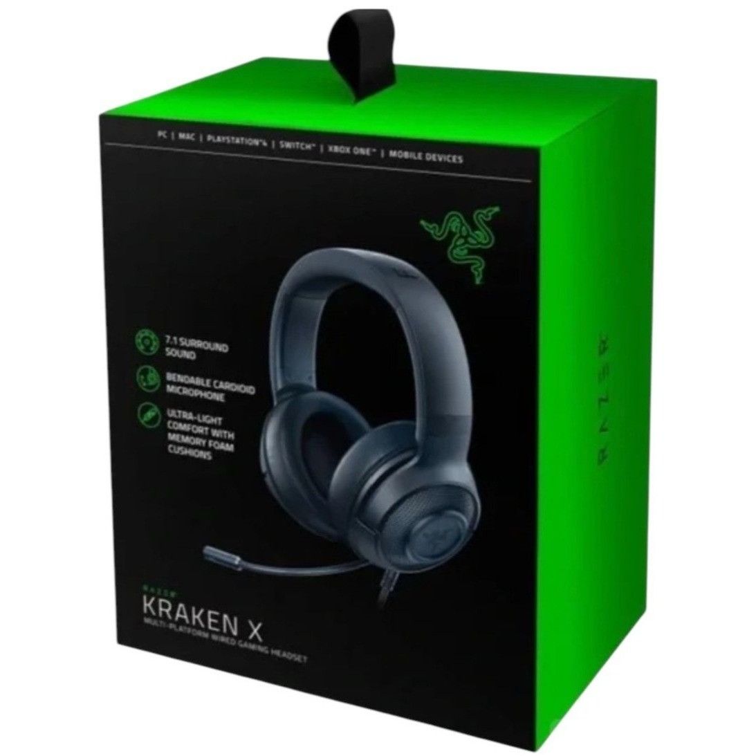 Razer Kraken X Multi-Platform Wired Gaming Headset 7.1 Surro