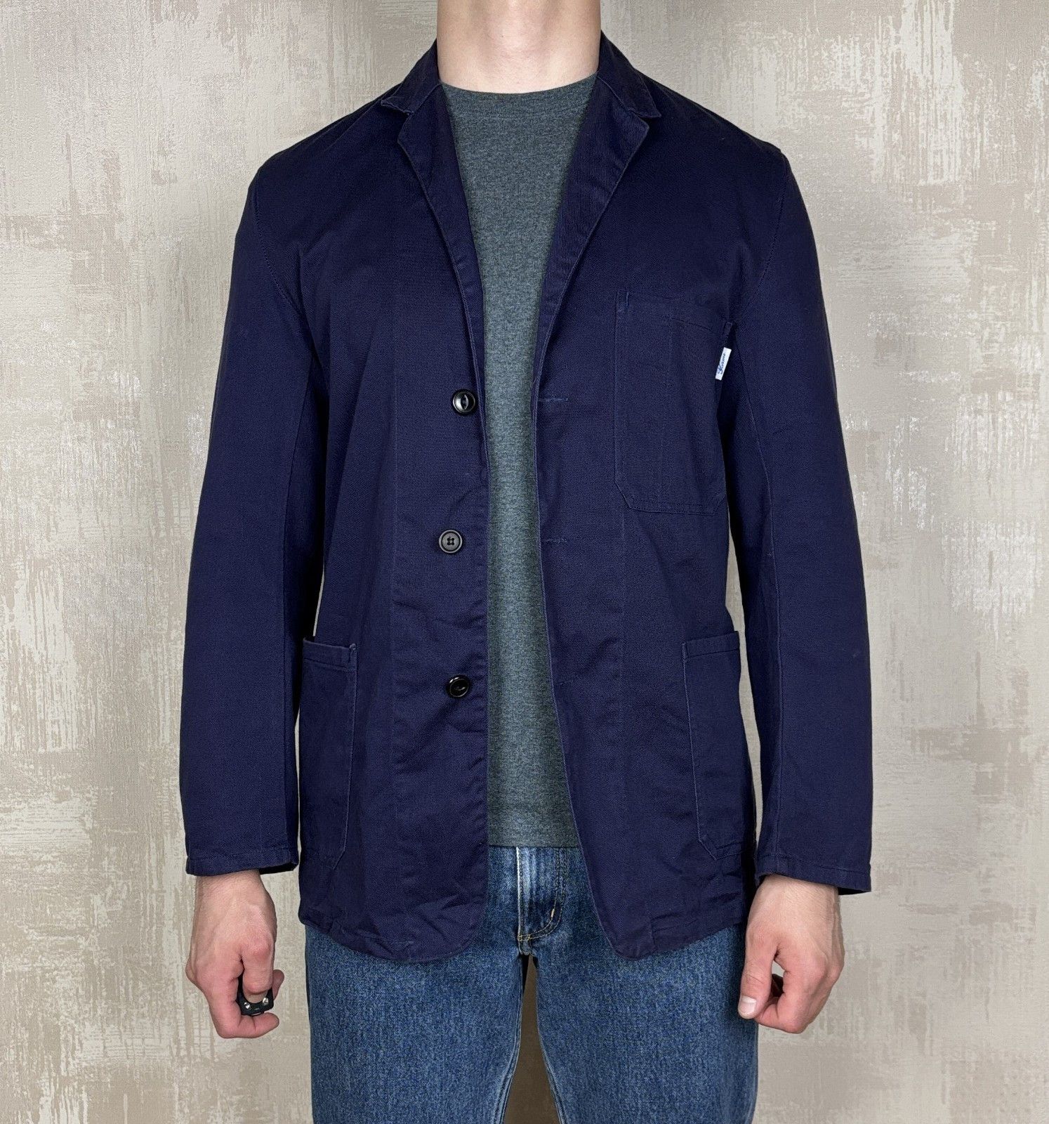 Yarmo Yarmo British Vintage Work Engineers Jacket 38" / 96 cm Size US S / EU 44-46 / 1 - 4 Thumbnail