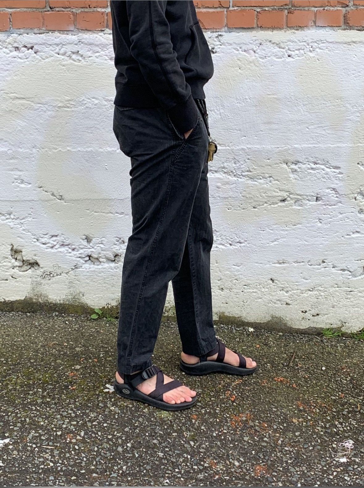Wings + Horns Utility Pant, Black, Poplin Size US 30 / EU 46 - 3 Thumbnail
