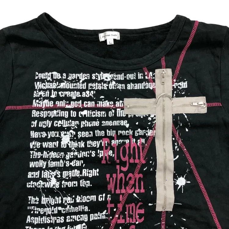14th Addiction Panama Soda Cross Poem Ghotic Ifsixwasnine Lgb Style Size US S / EU 44-46 / 1 - 4 Thumbnail