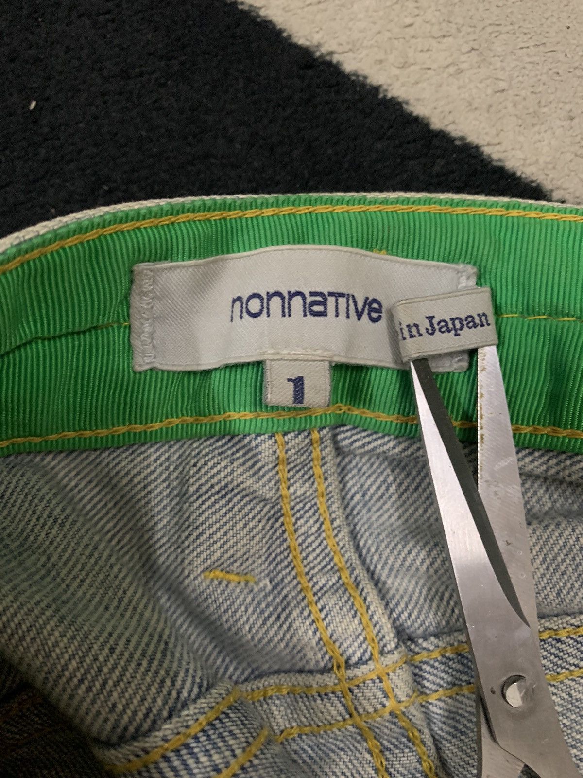 Nonnative × Undercover Vintage Nonnative Selvedge Mud Wash Ripped Grunge Jeans Size US 32 / EU 48 - 20 Thumbnail